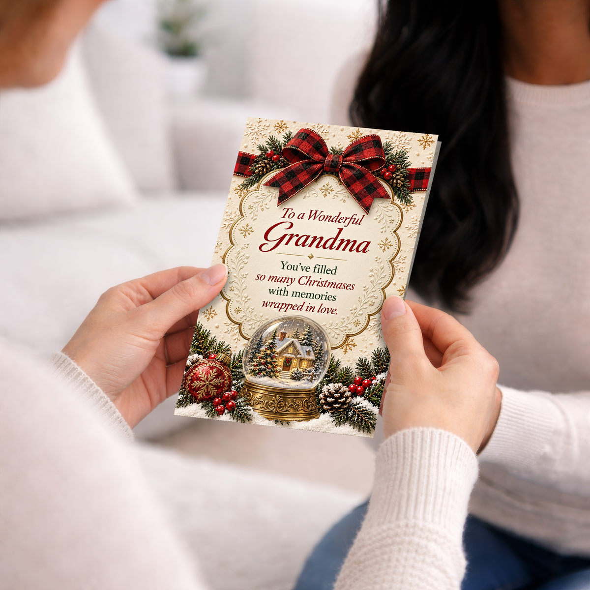 Grandma Christmas Card — lifestyle1