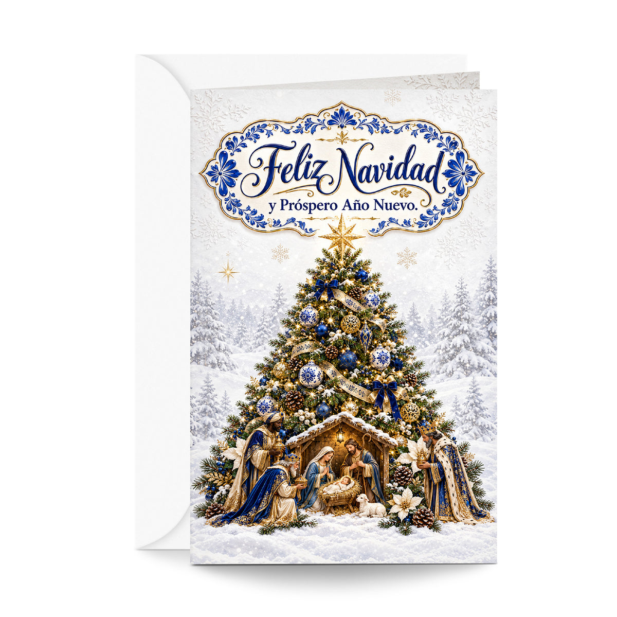 Spanish Christmas Card - Feliz Navidad — front