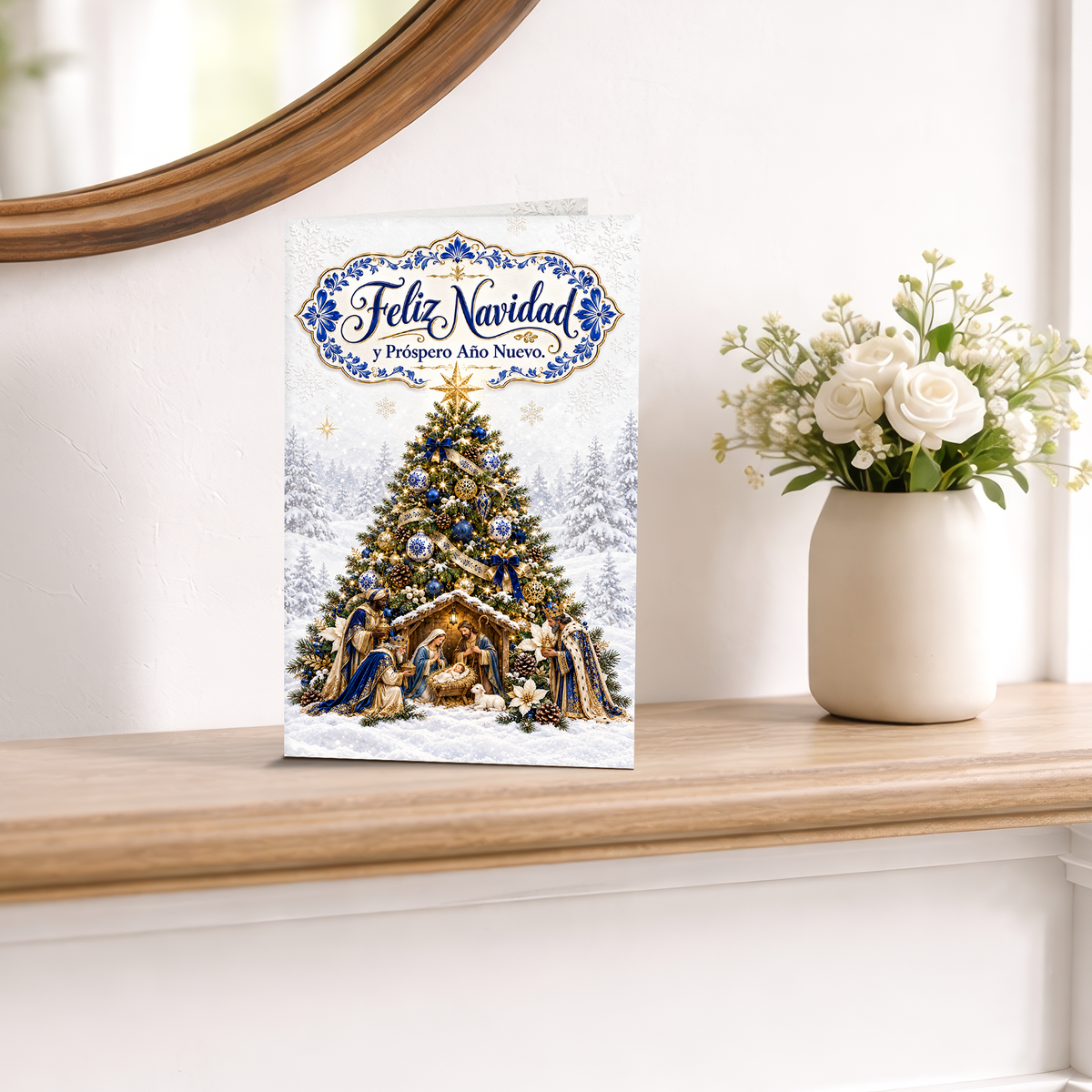 Spanish Christmas Card - Feliz Navidad — lifestyle3