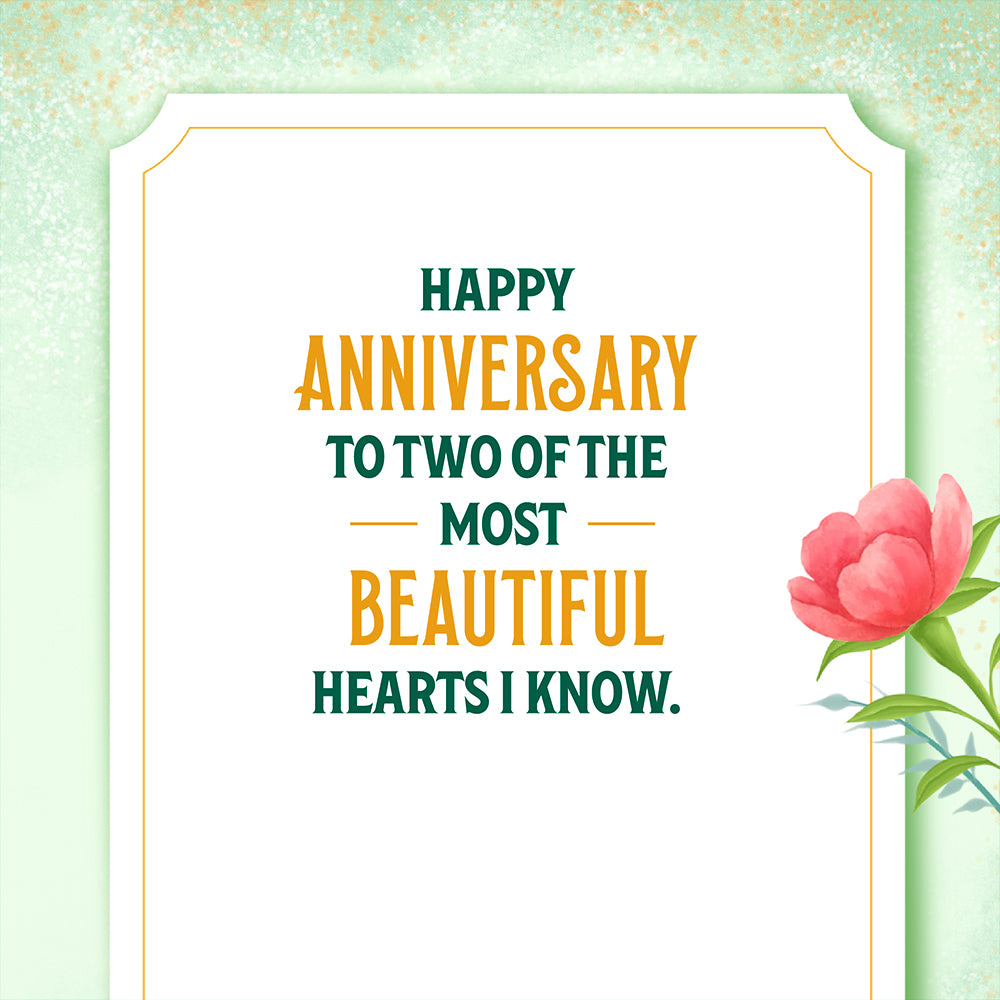 Sister & Brother In Law Anniversary Card