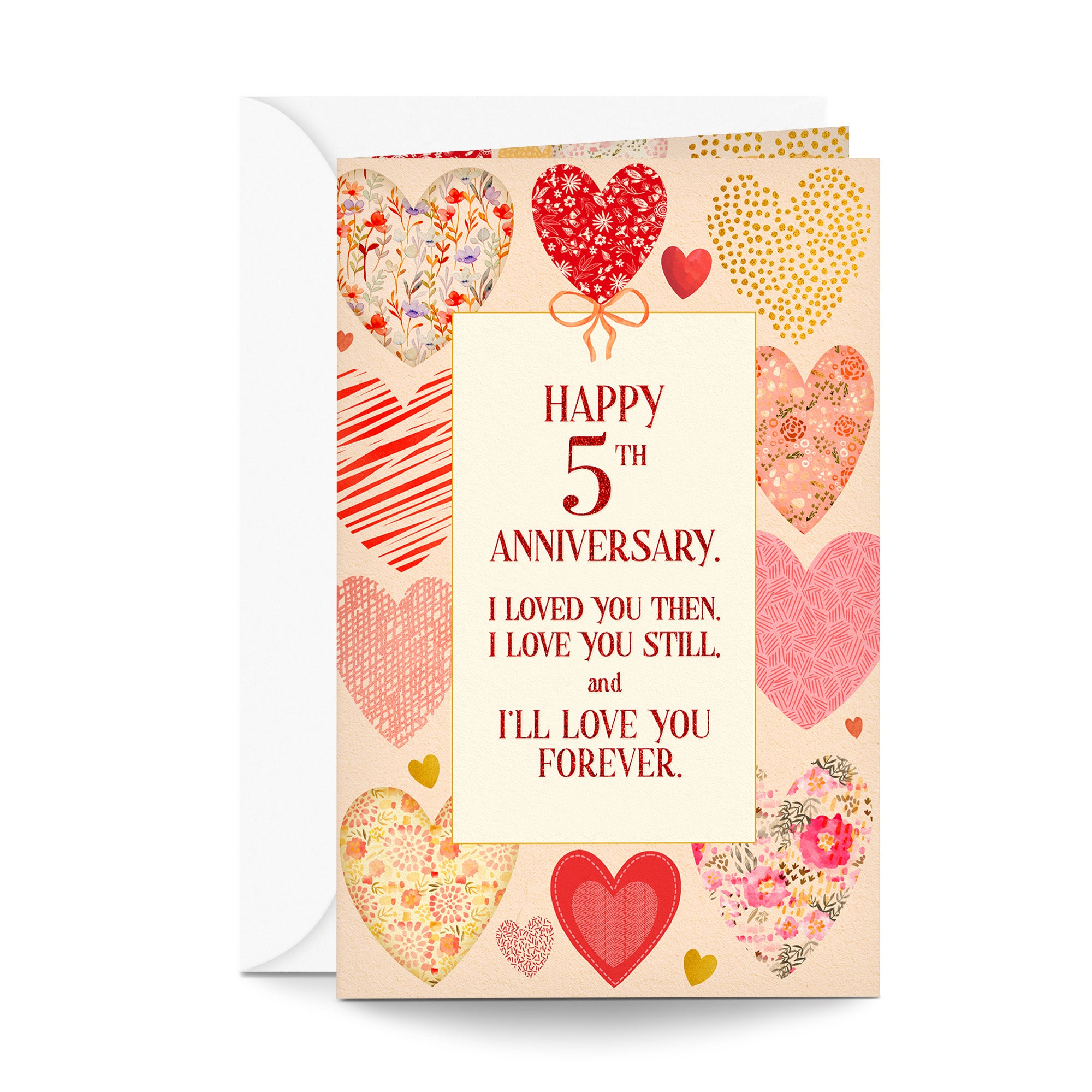 5th Anniversary Card