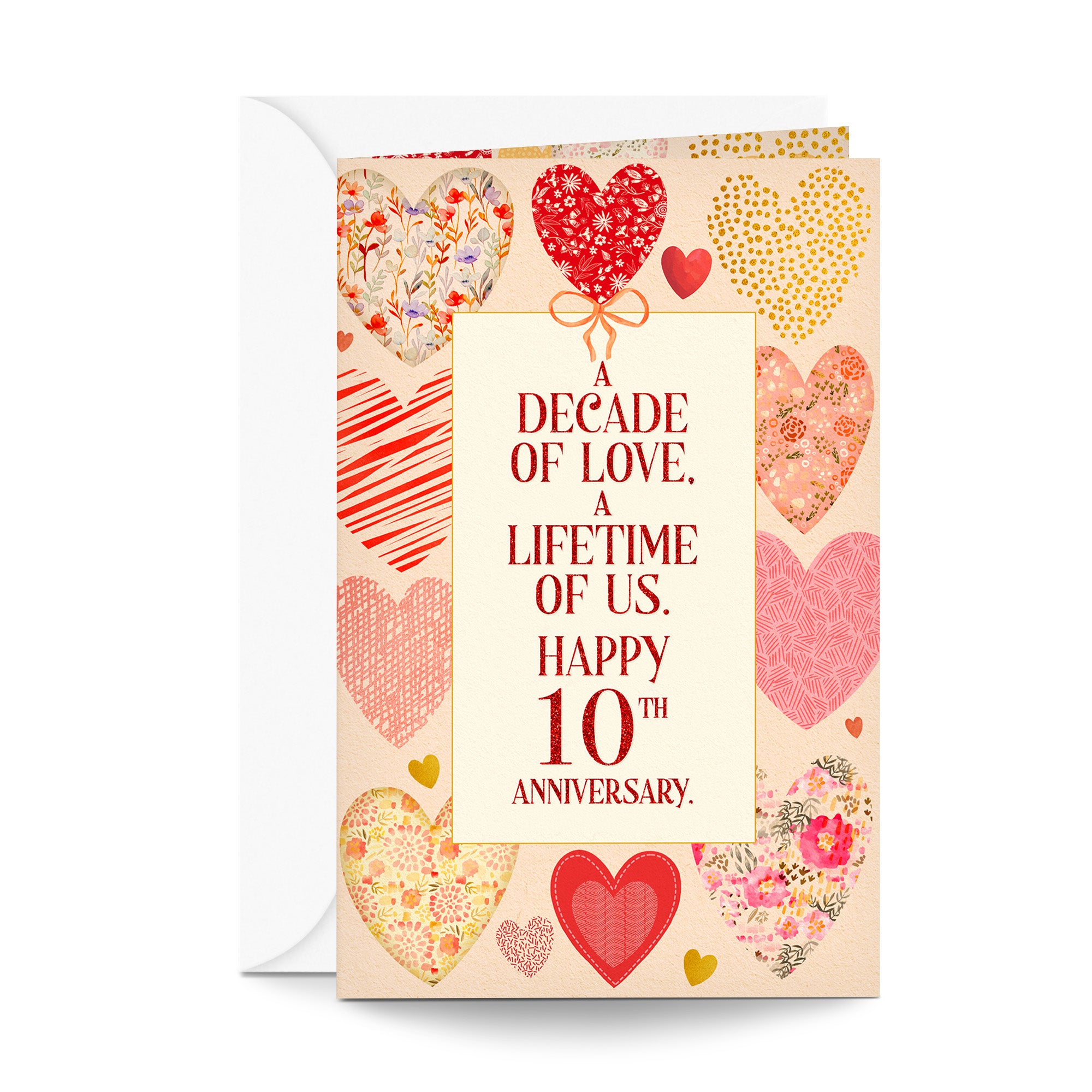 10th Anniversary Card