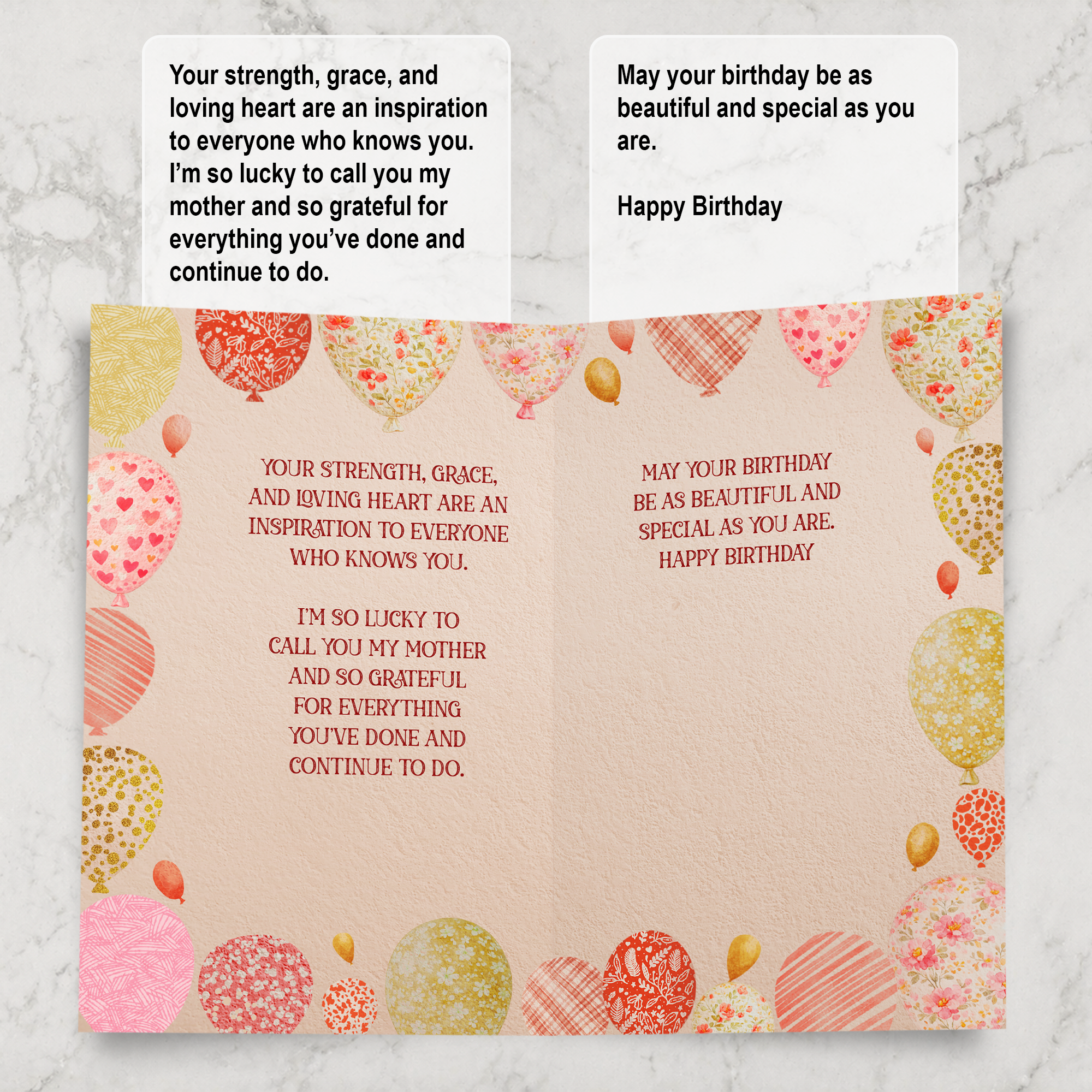 Mom Birthday Card