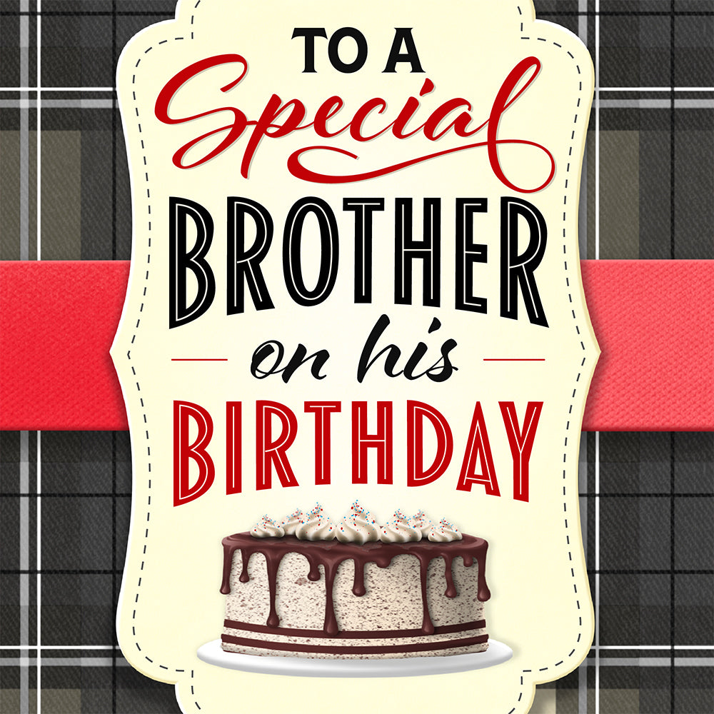 Brother Birthday Card