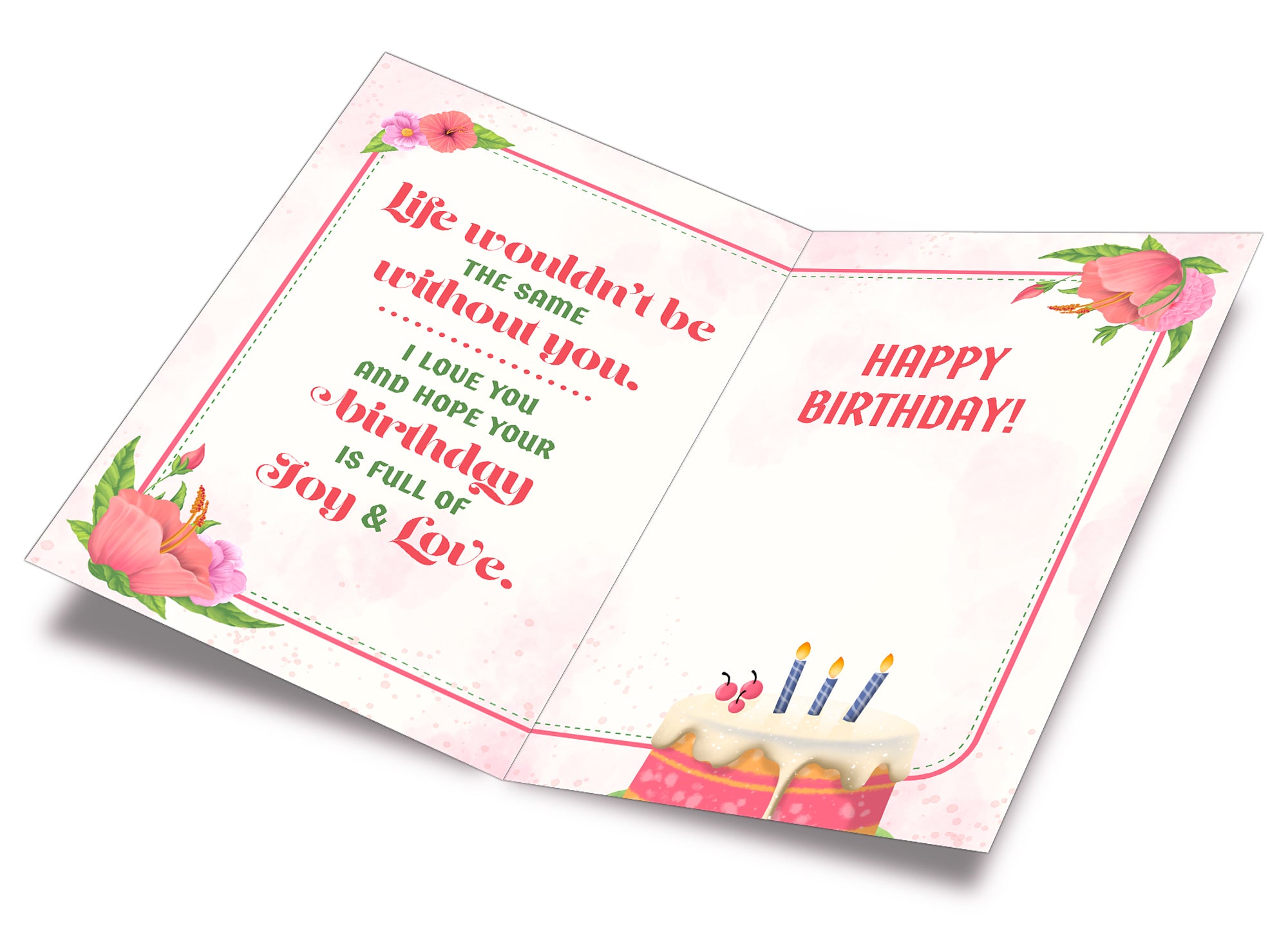 Sister Birthday Card