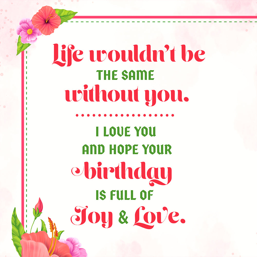 Sister Birthday Card