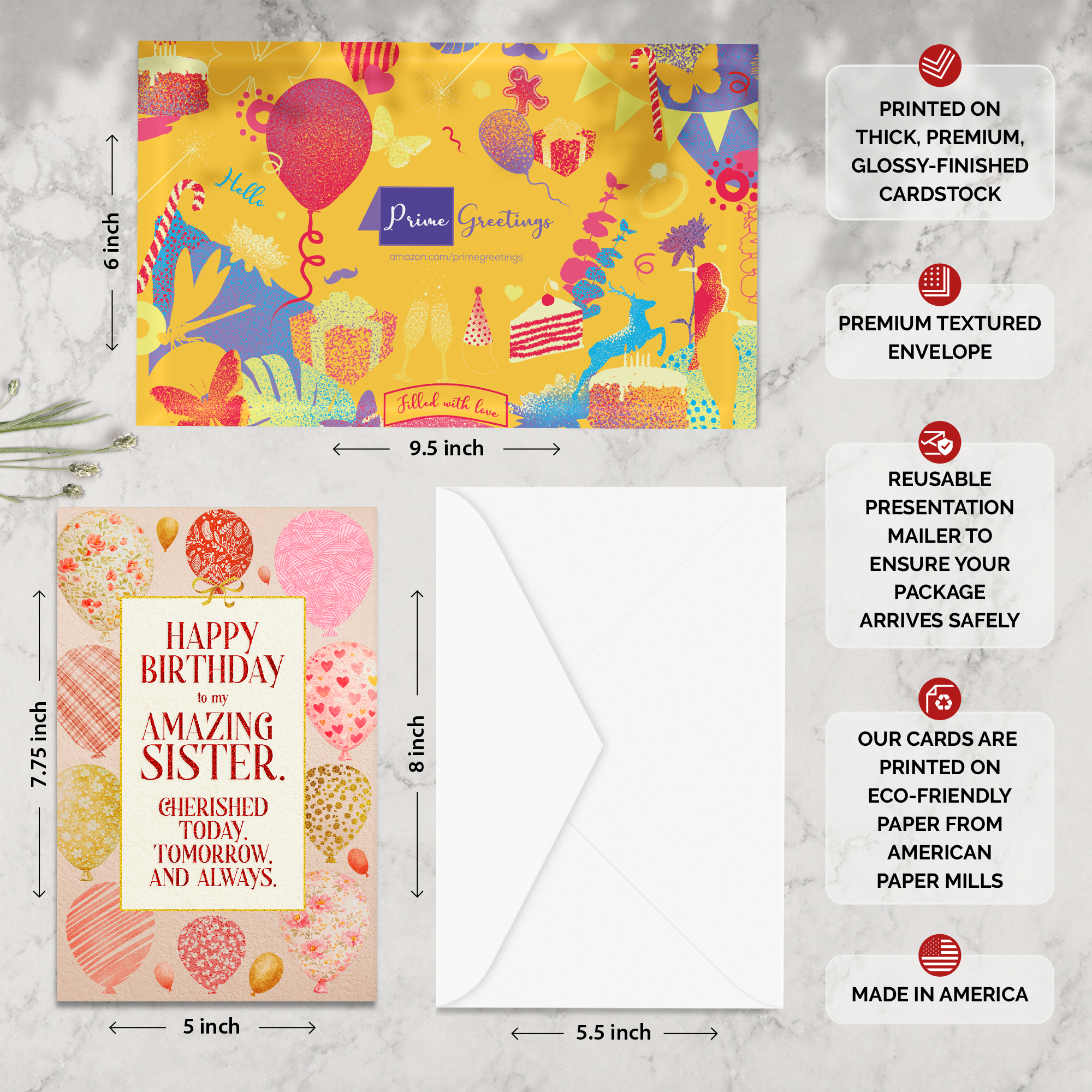 Sister Birthday Card