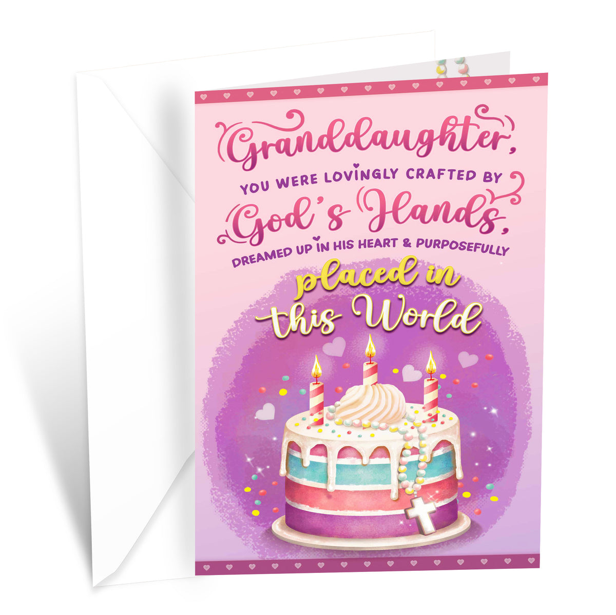 Religious Birthday Card For Granddaughter — Prime Greetings