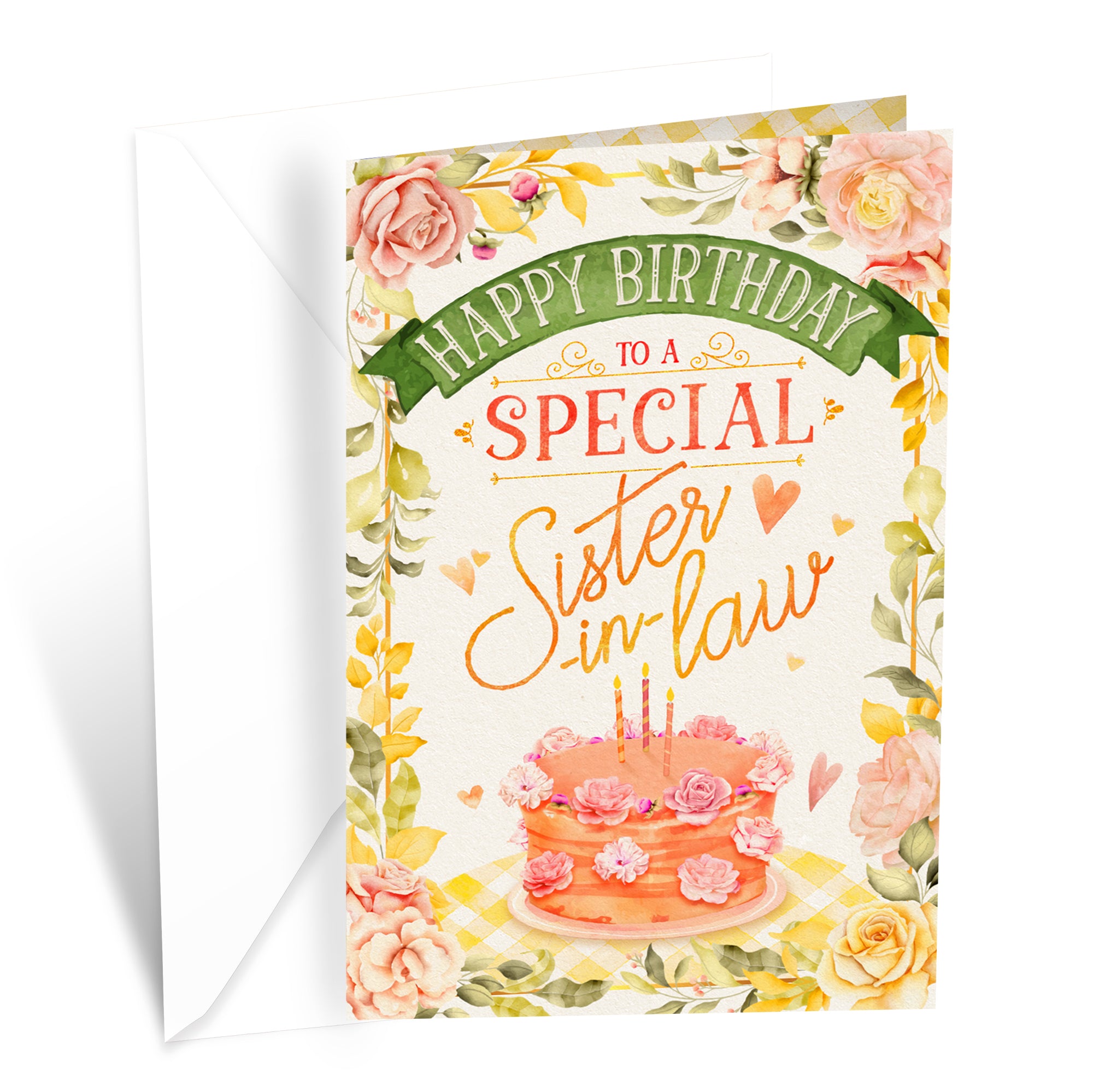 Sister In Law Birthday Card