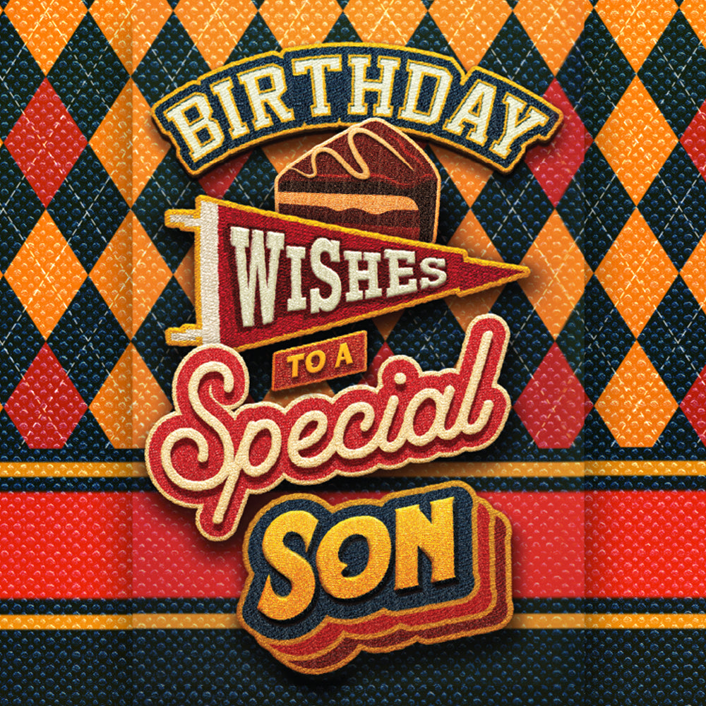 Son Birthday Card
