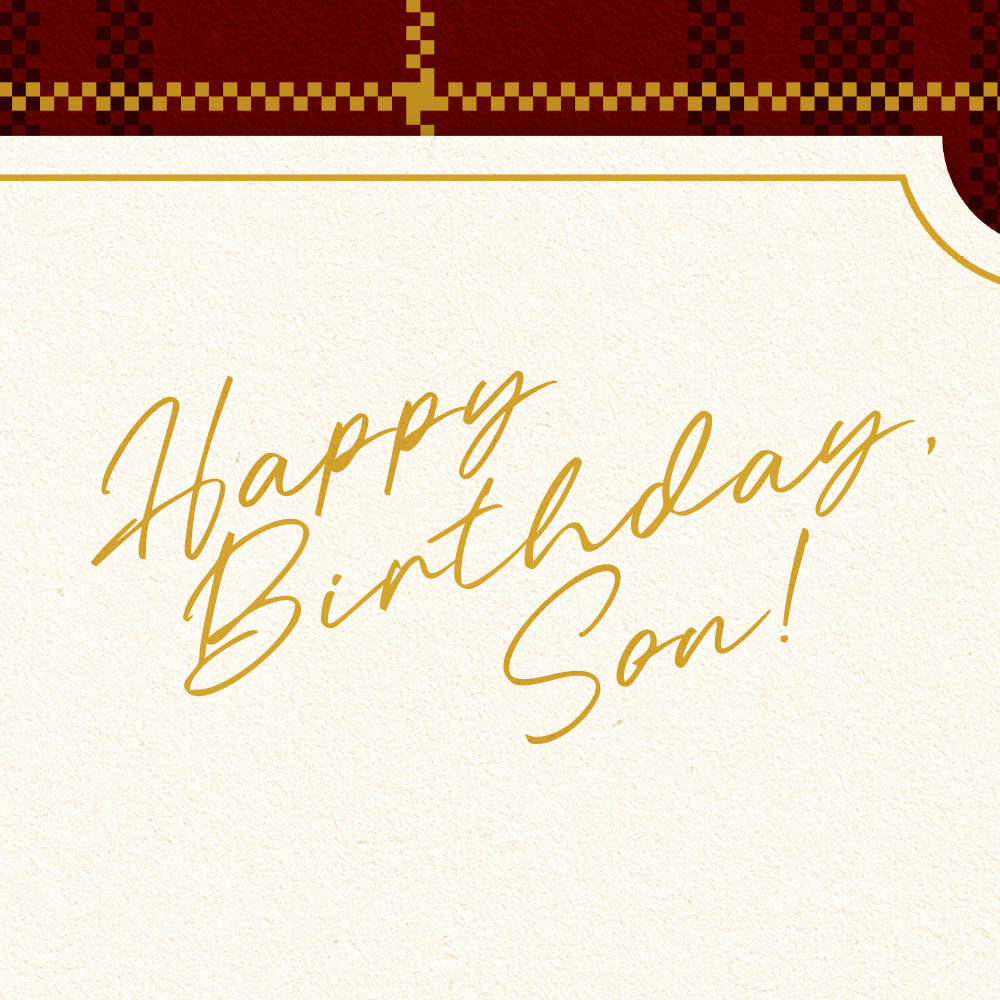 Birthday Card For Son