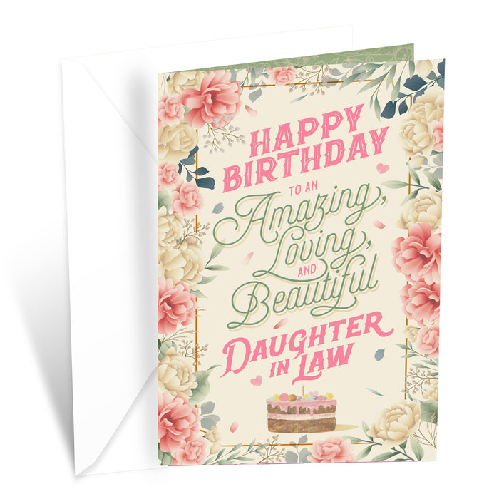 Daughter In Law Birthday Card
