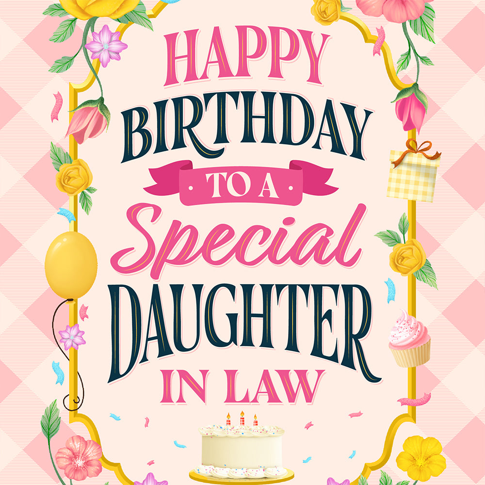 Daughter In Law Birthday Card