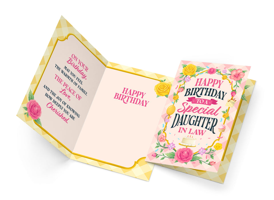 Daughter In Law Birthday Card