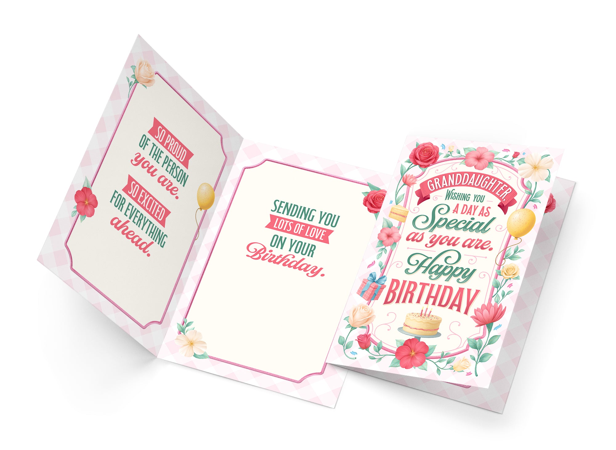 Granddaughter Birthday Card