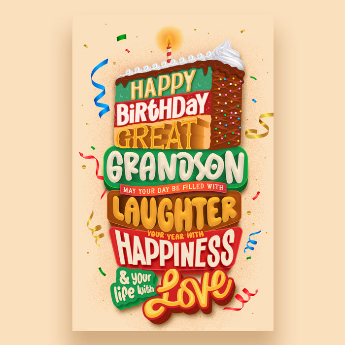 Great Grandson Birthday Card