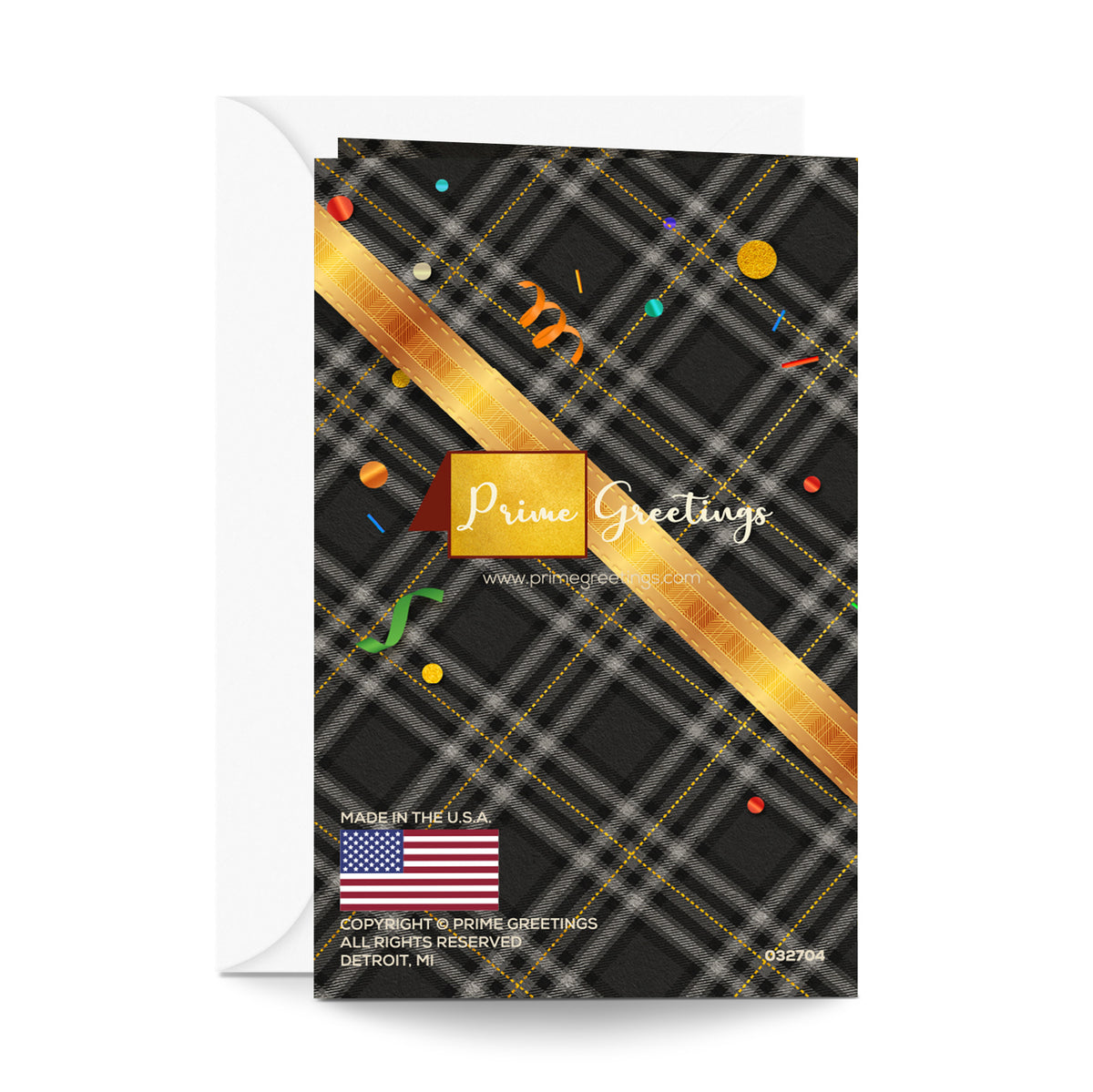 Husband Birthday Card — back