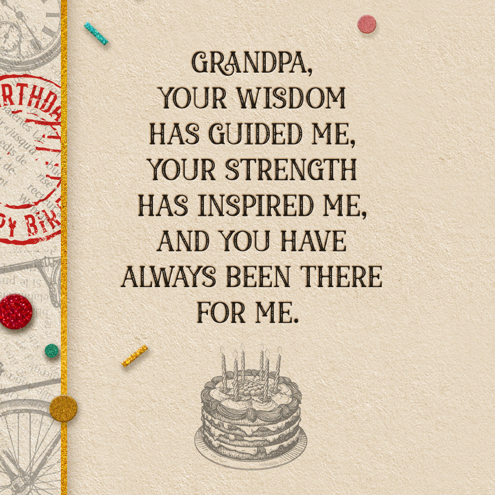 Grandpa Birthday Card