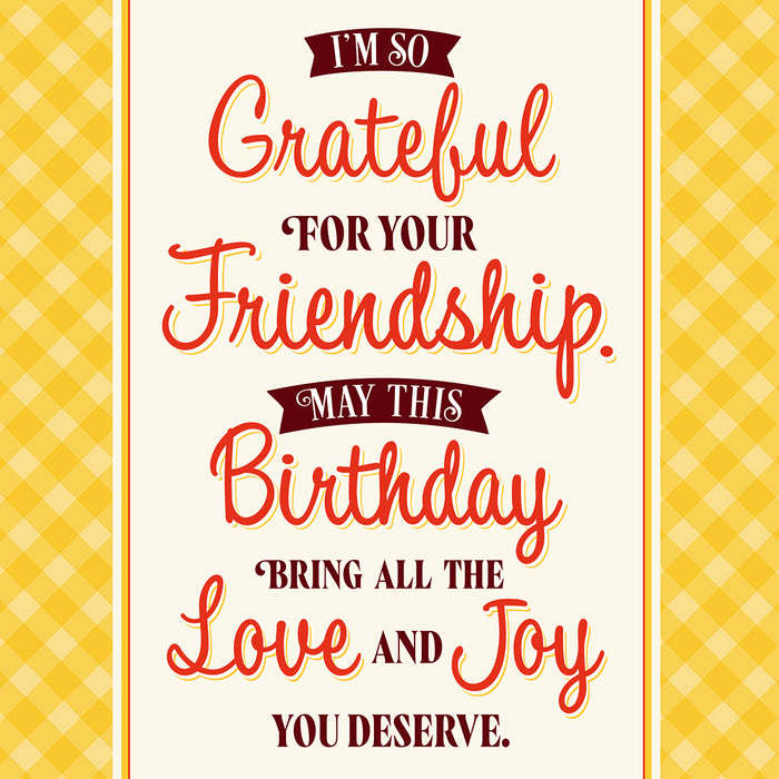 Friend Birthday Card
