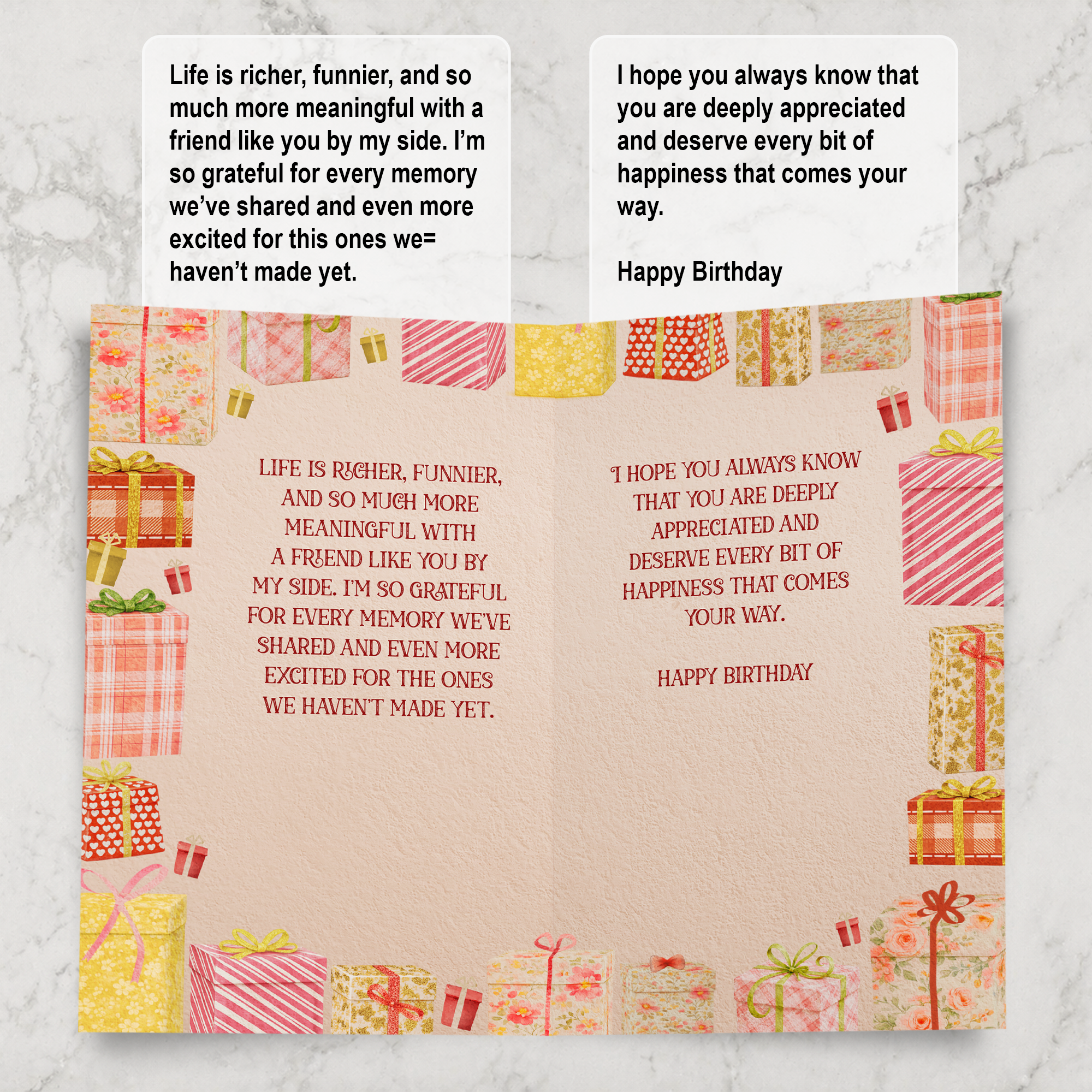 Friend Birthday Card