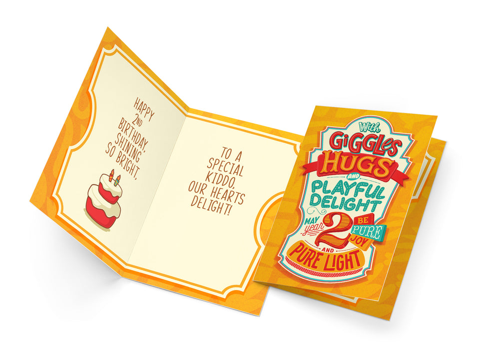 2nd Birthday Card