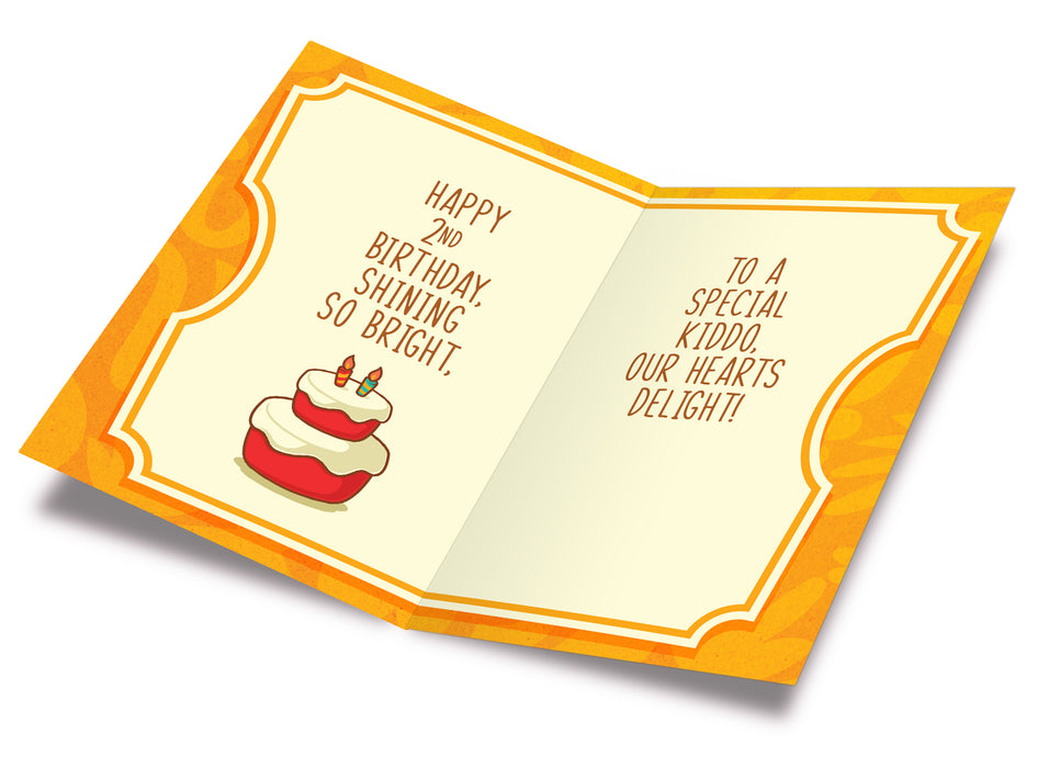 2nd Birthday Card