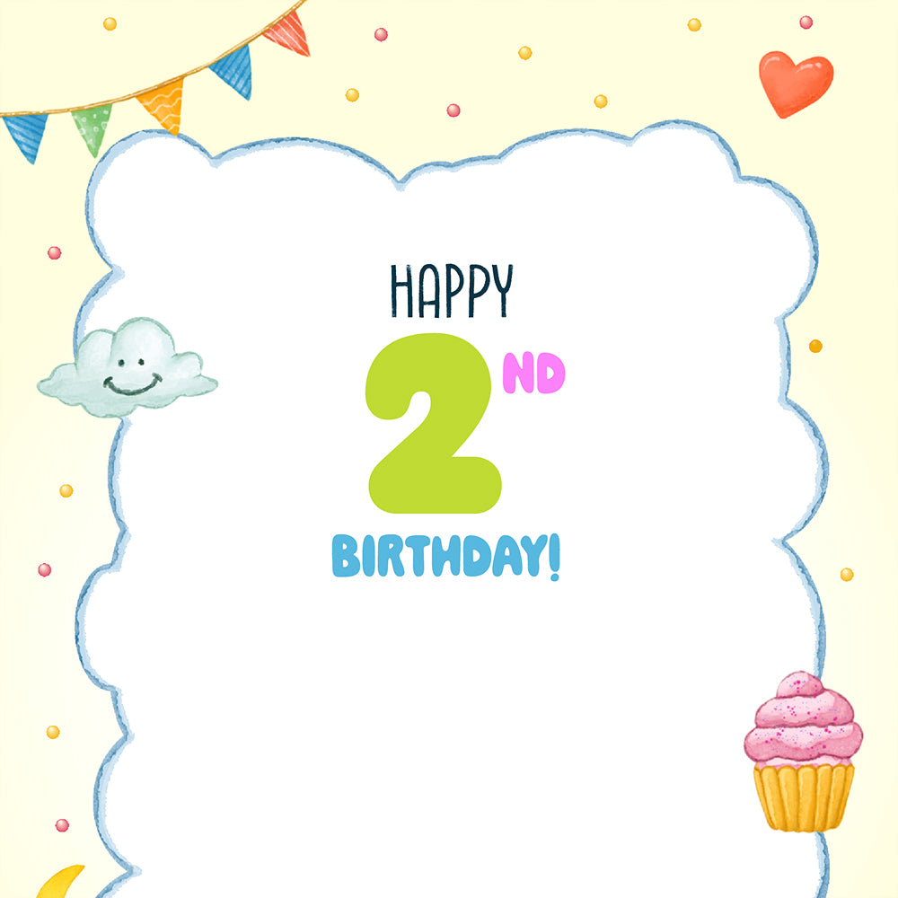 2nd Birthday Card