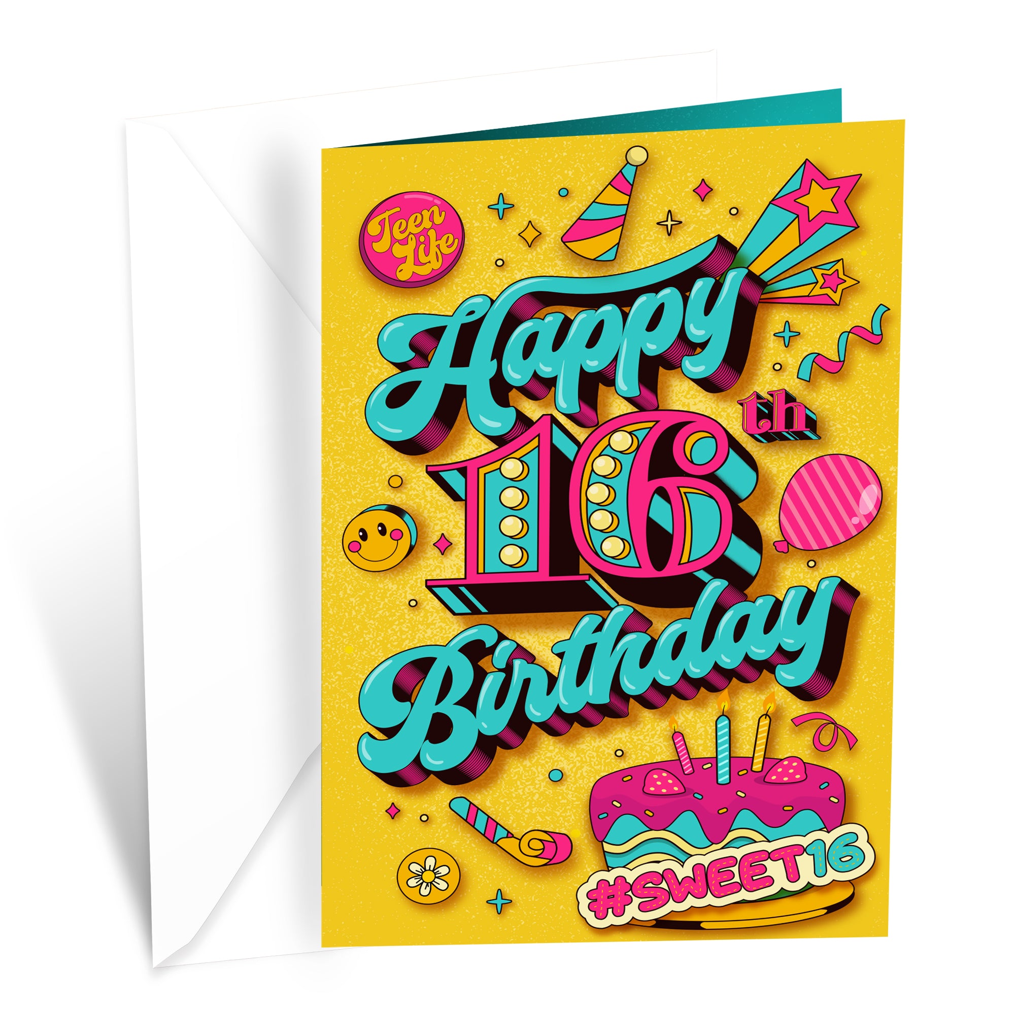 16th Birthday Card