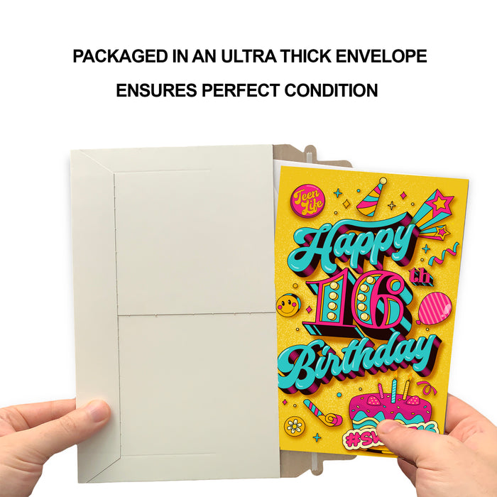 16th Birthday Card