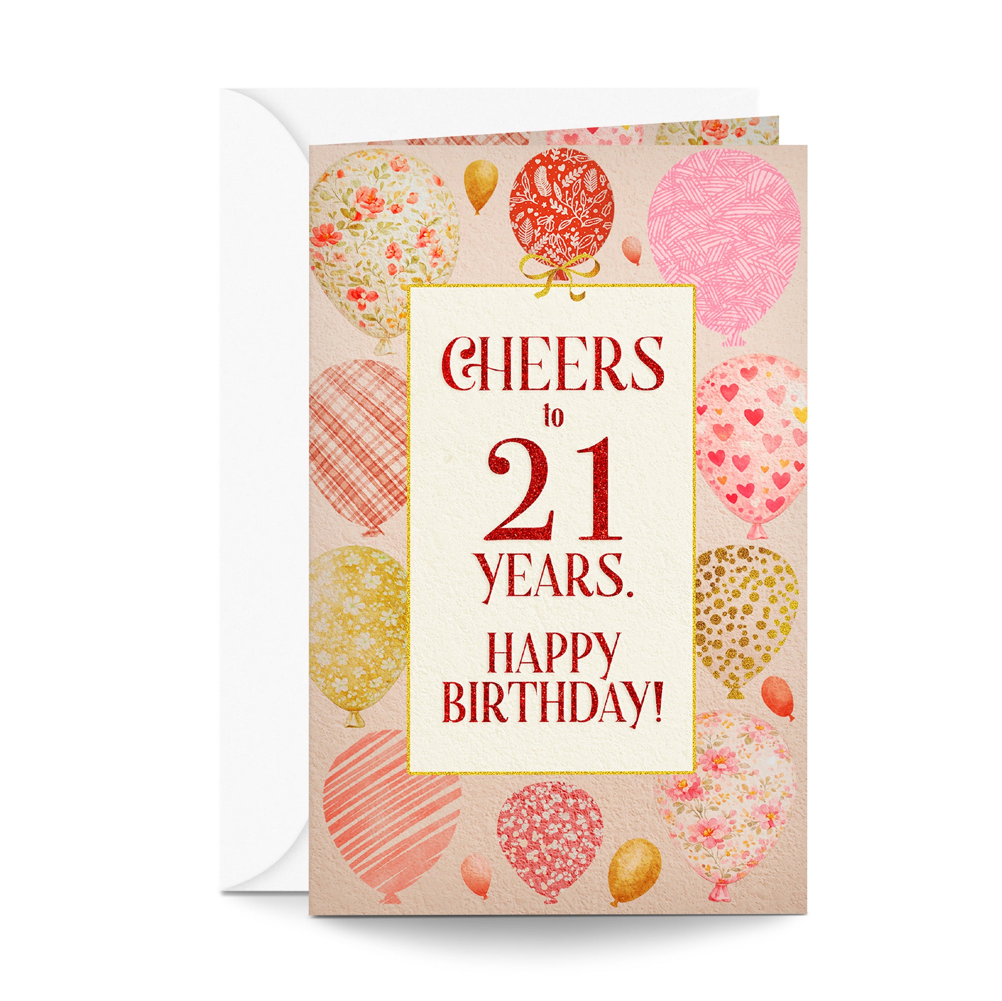 21st Birthday Card