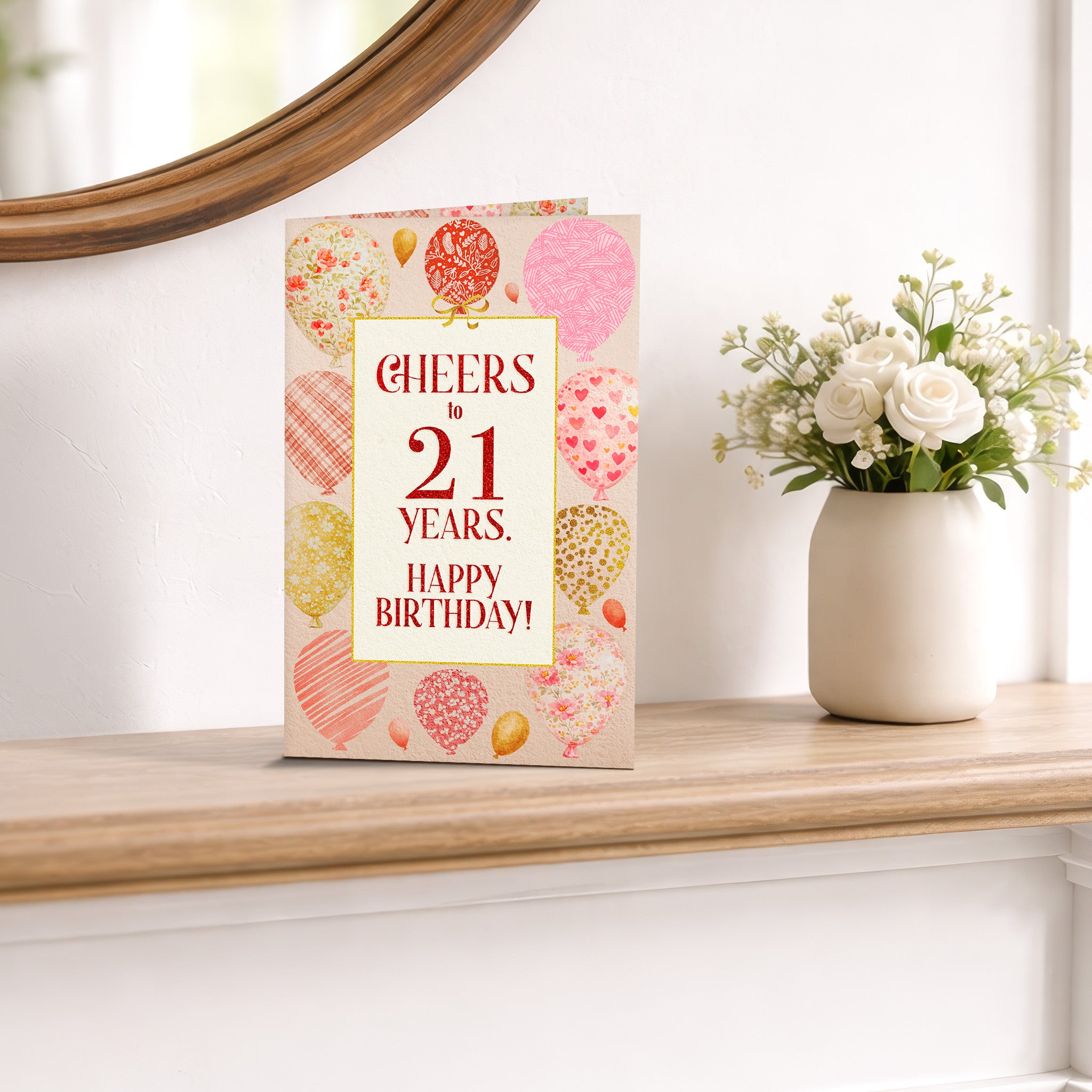 21st Birthday Card
