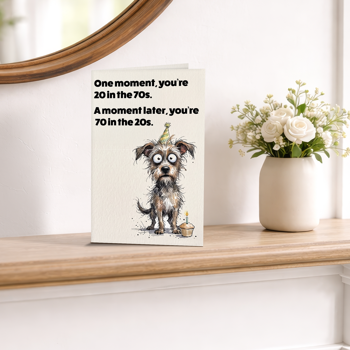 Funny 70th Birthday Card — lifestyle3