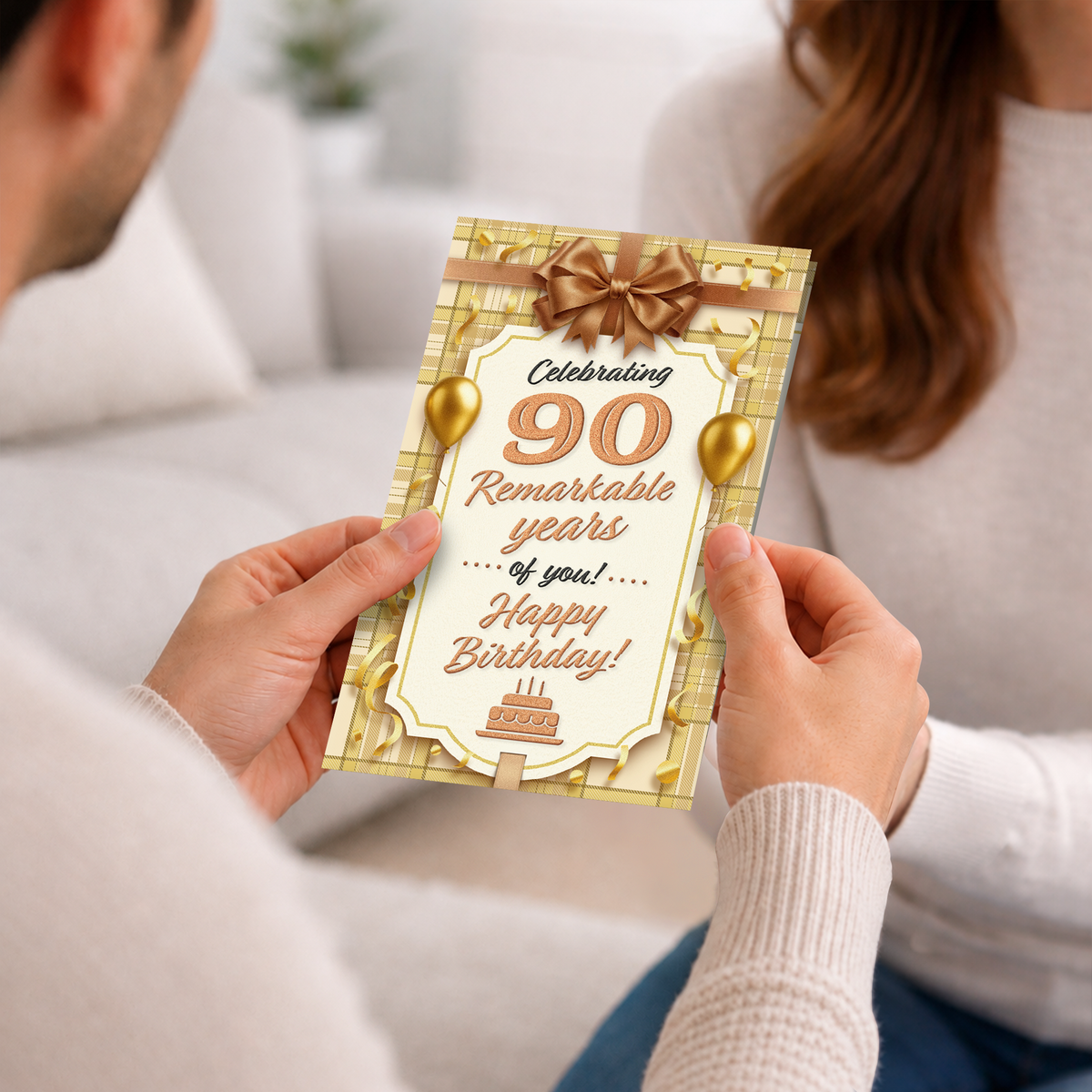 90th Birthday Card — lifestyle1