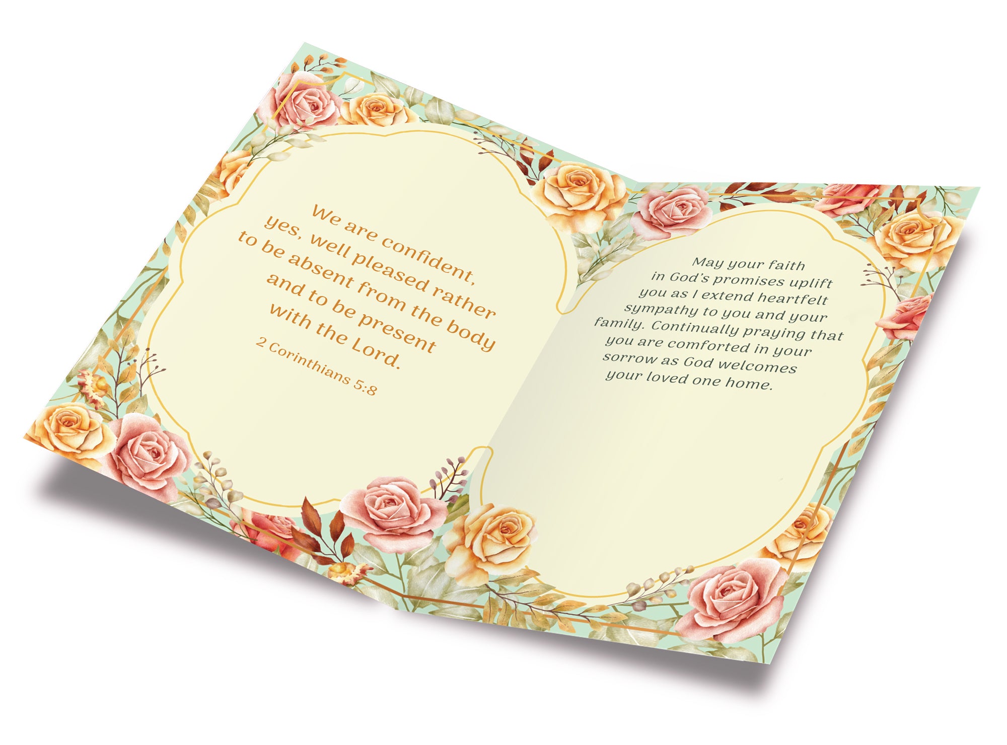 Religious Sympathy Card