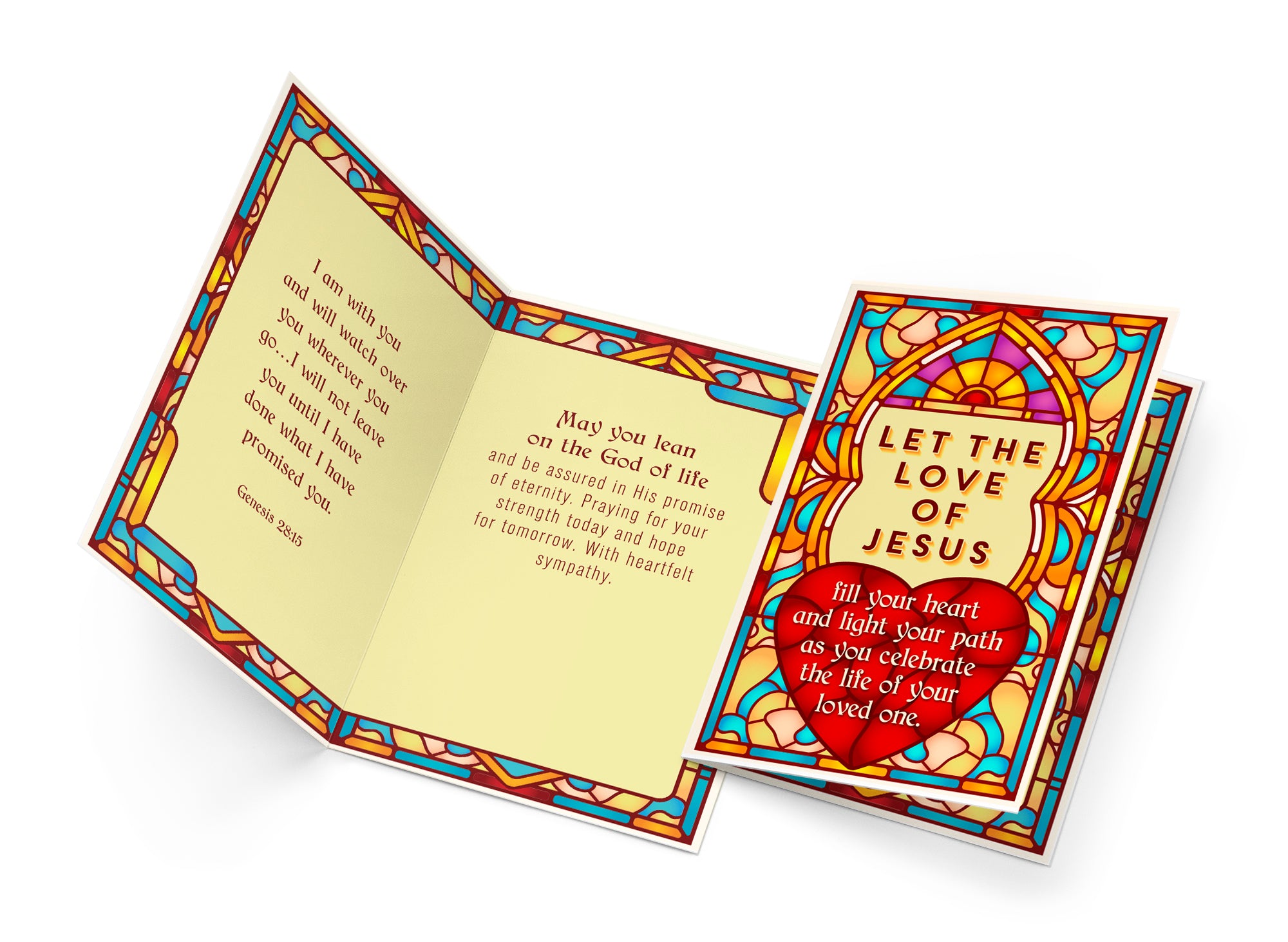 Religious Sympathy Cards 12 Pack