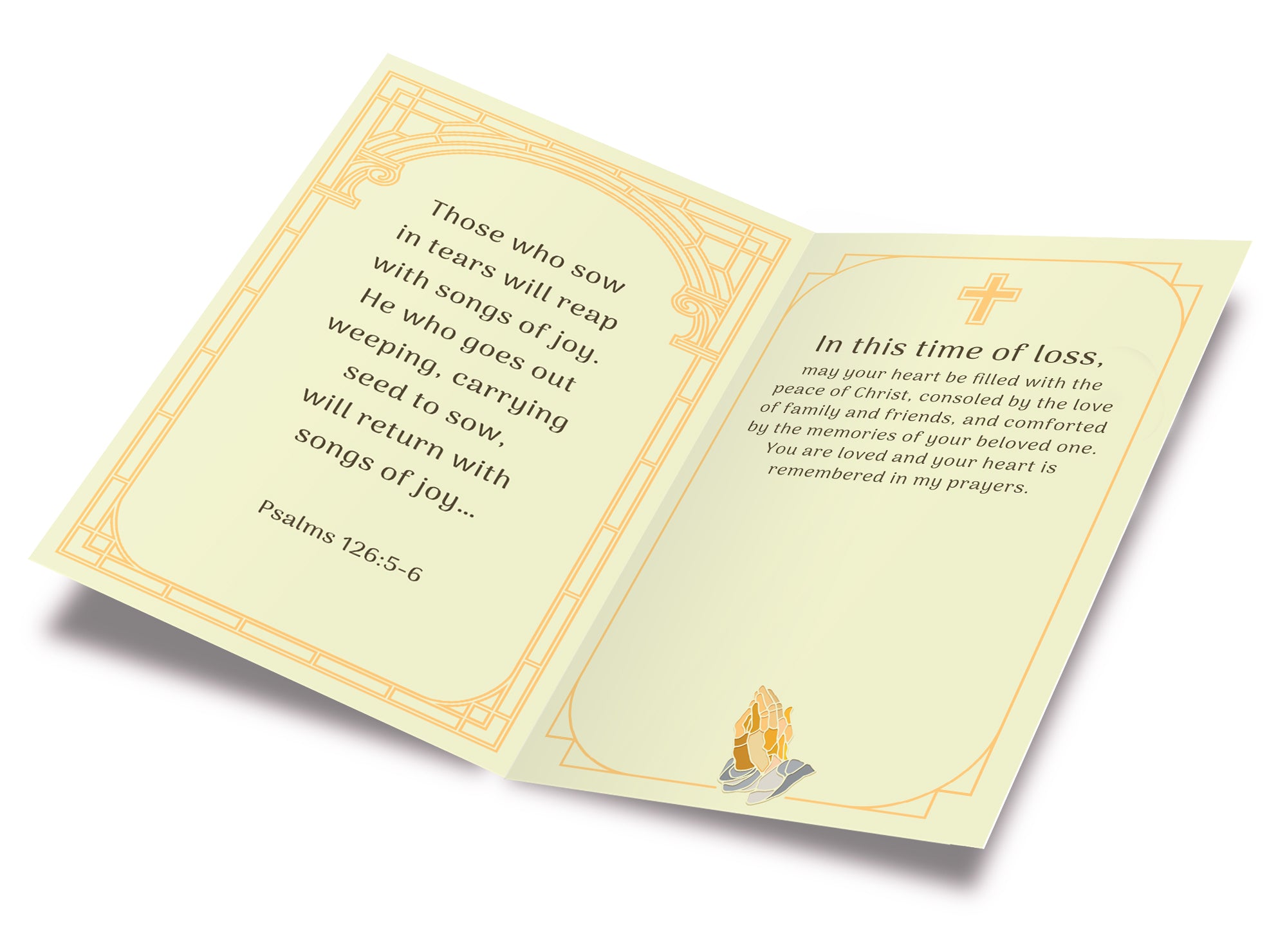 Religious Sympathy Card