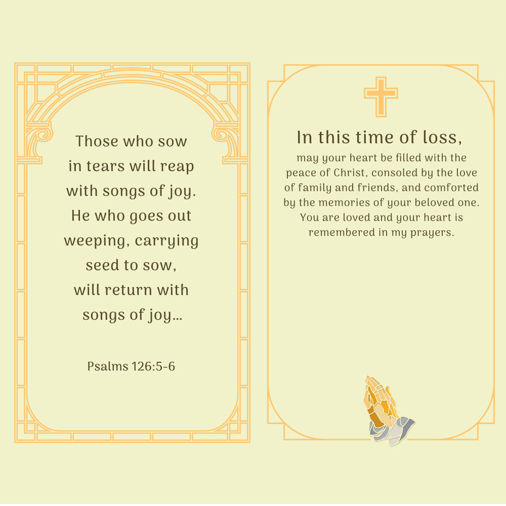 Religious Sympathy Card