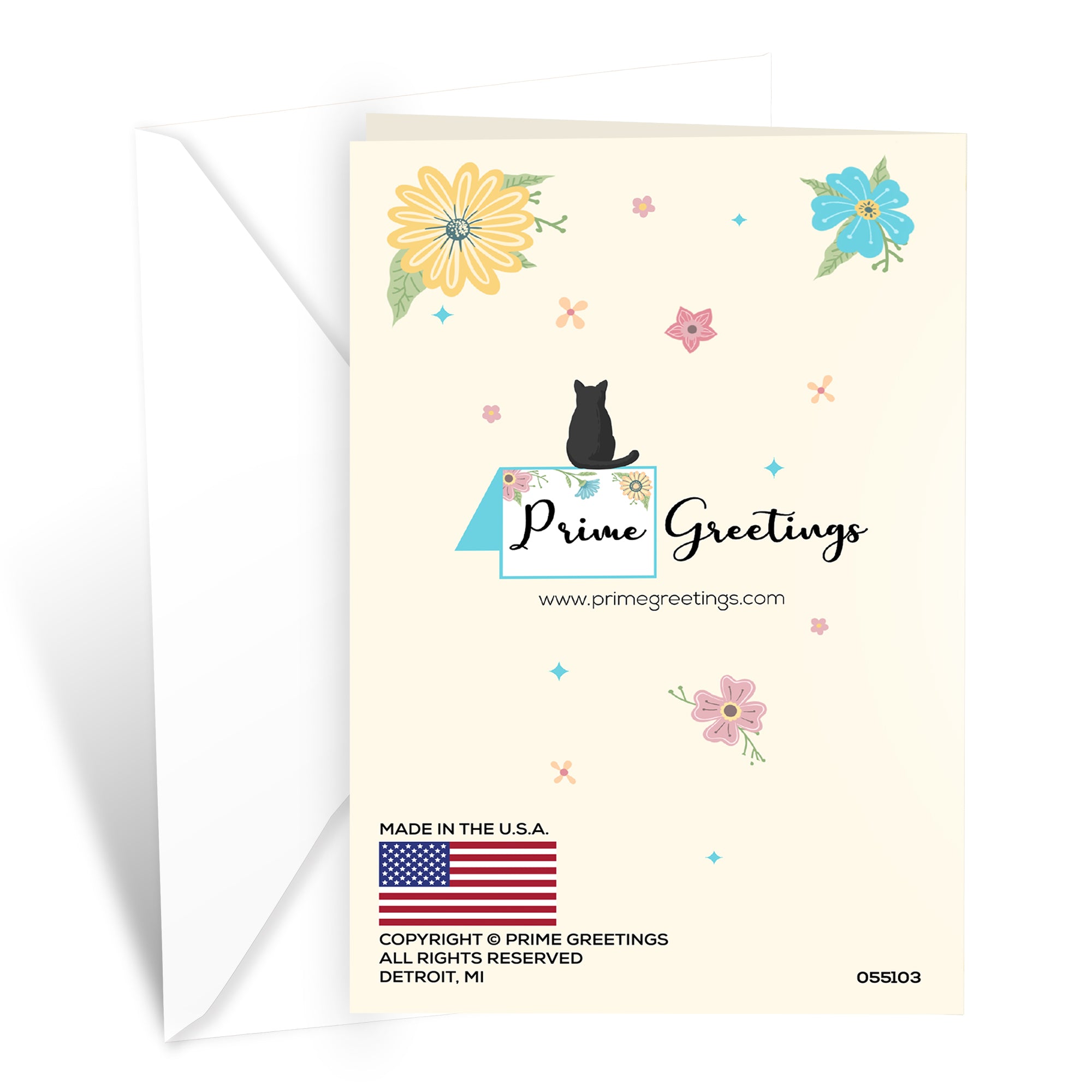Loss of Cat Sympathy Card