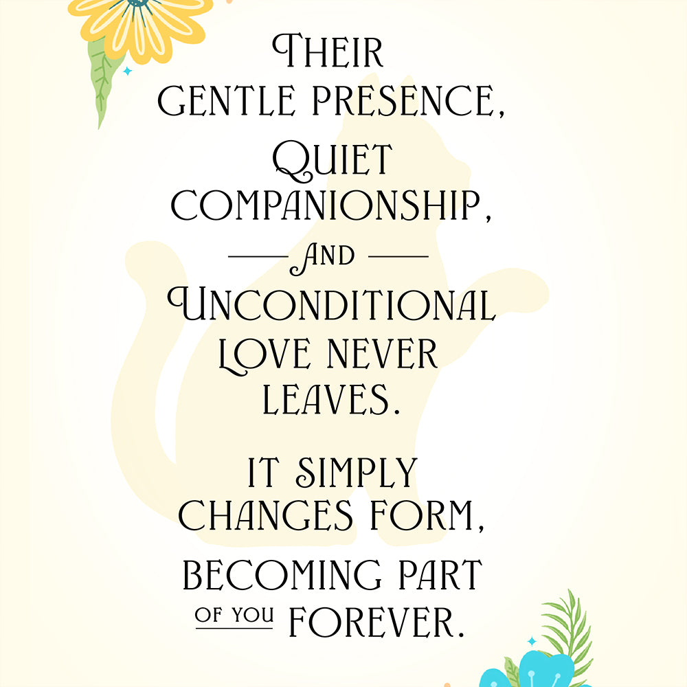 Loss of Cat Sympathy Card