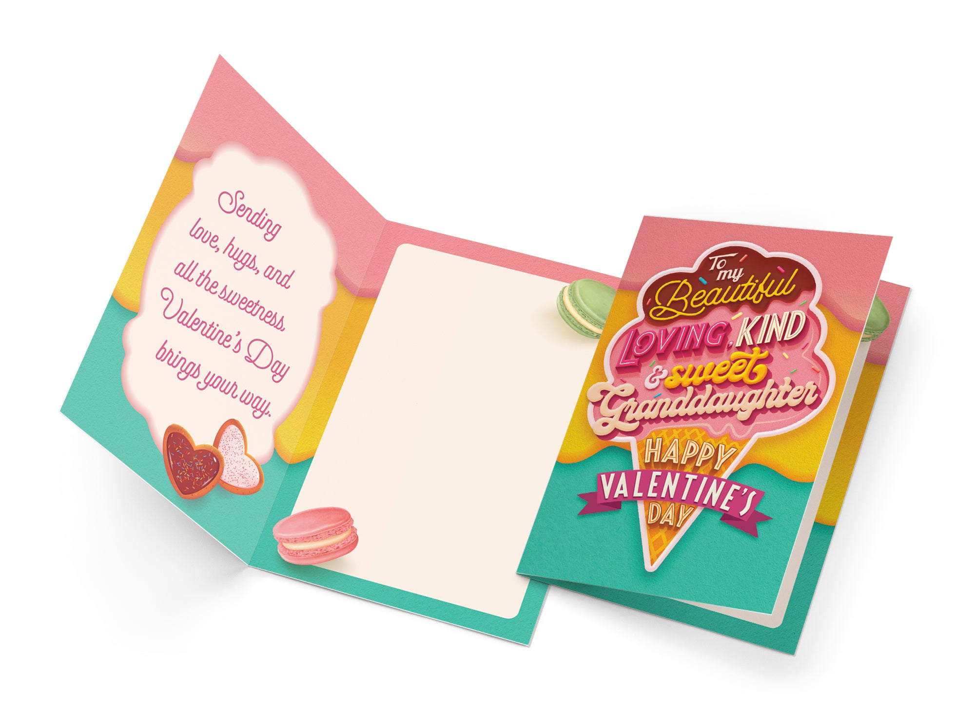 Valentine's Day Card For Granddaughter