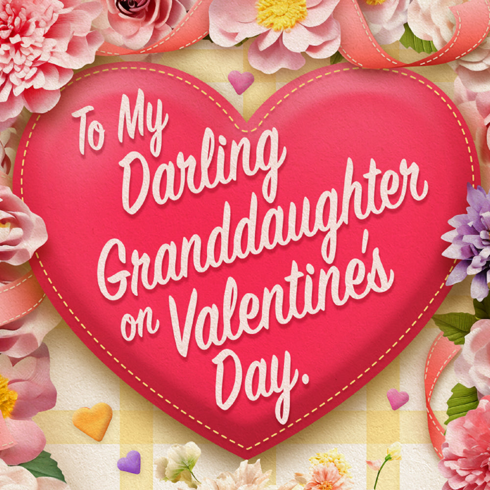Granddaughter Valentine's Card
