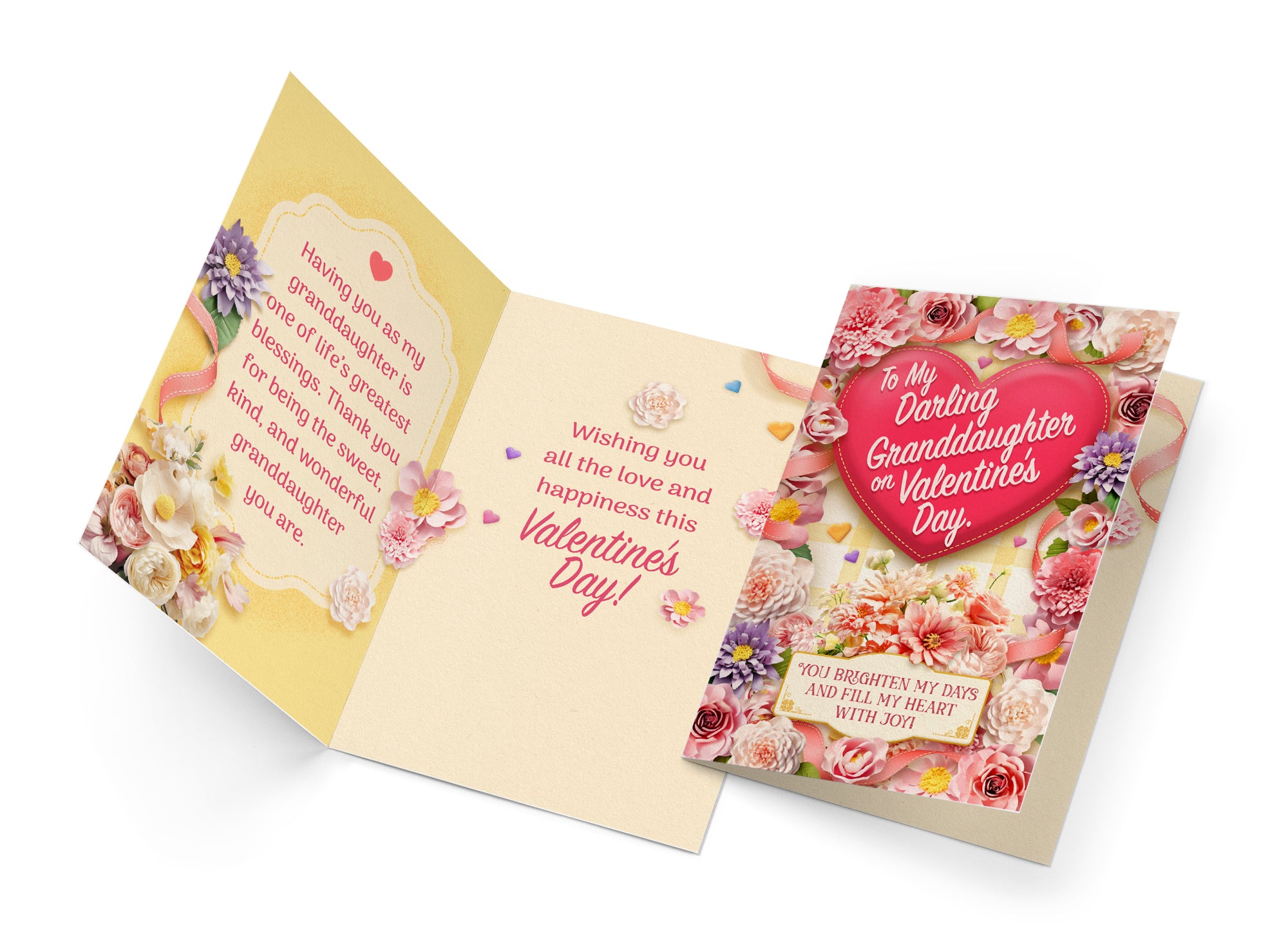 Granddaughter Valentine's Card