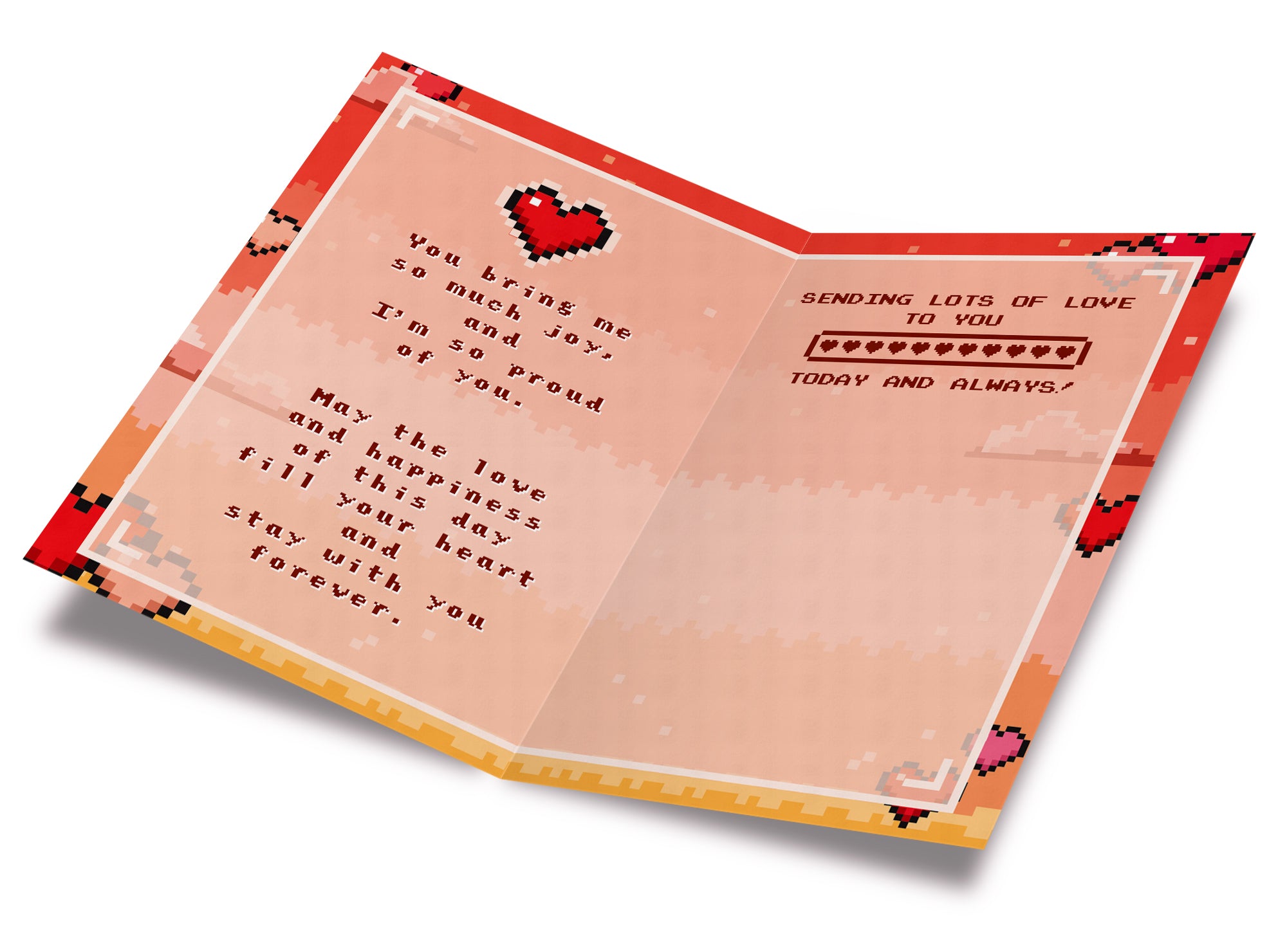 Valentine's Day Card For Grandson