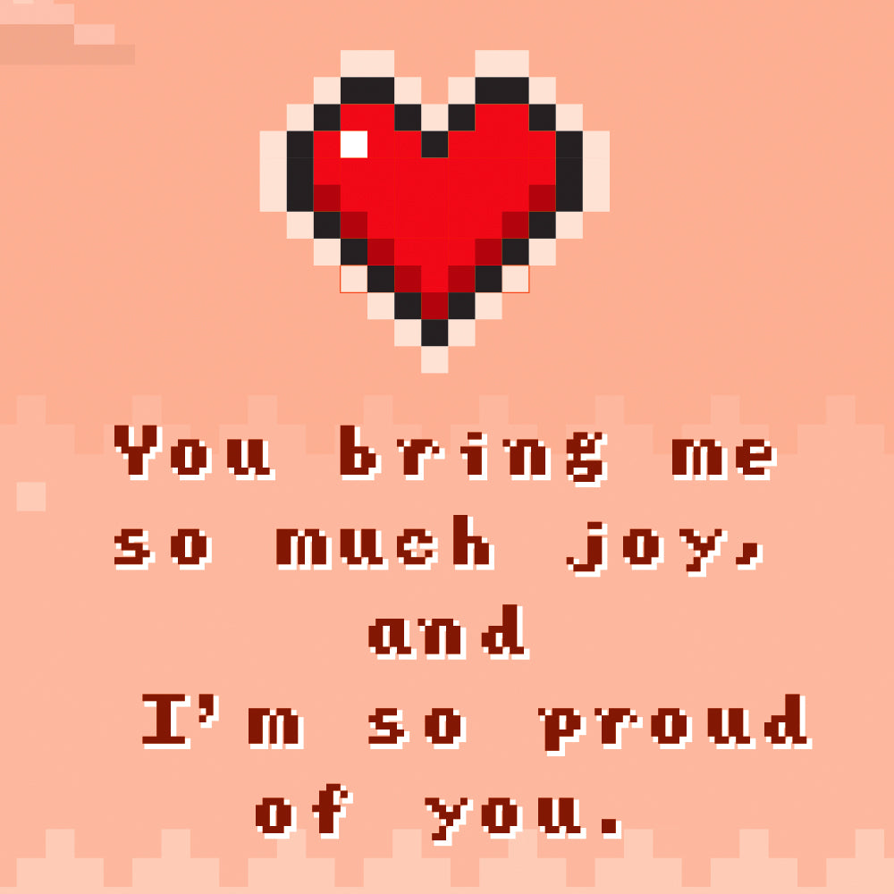 Valentine's Day Card For Grandson