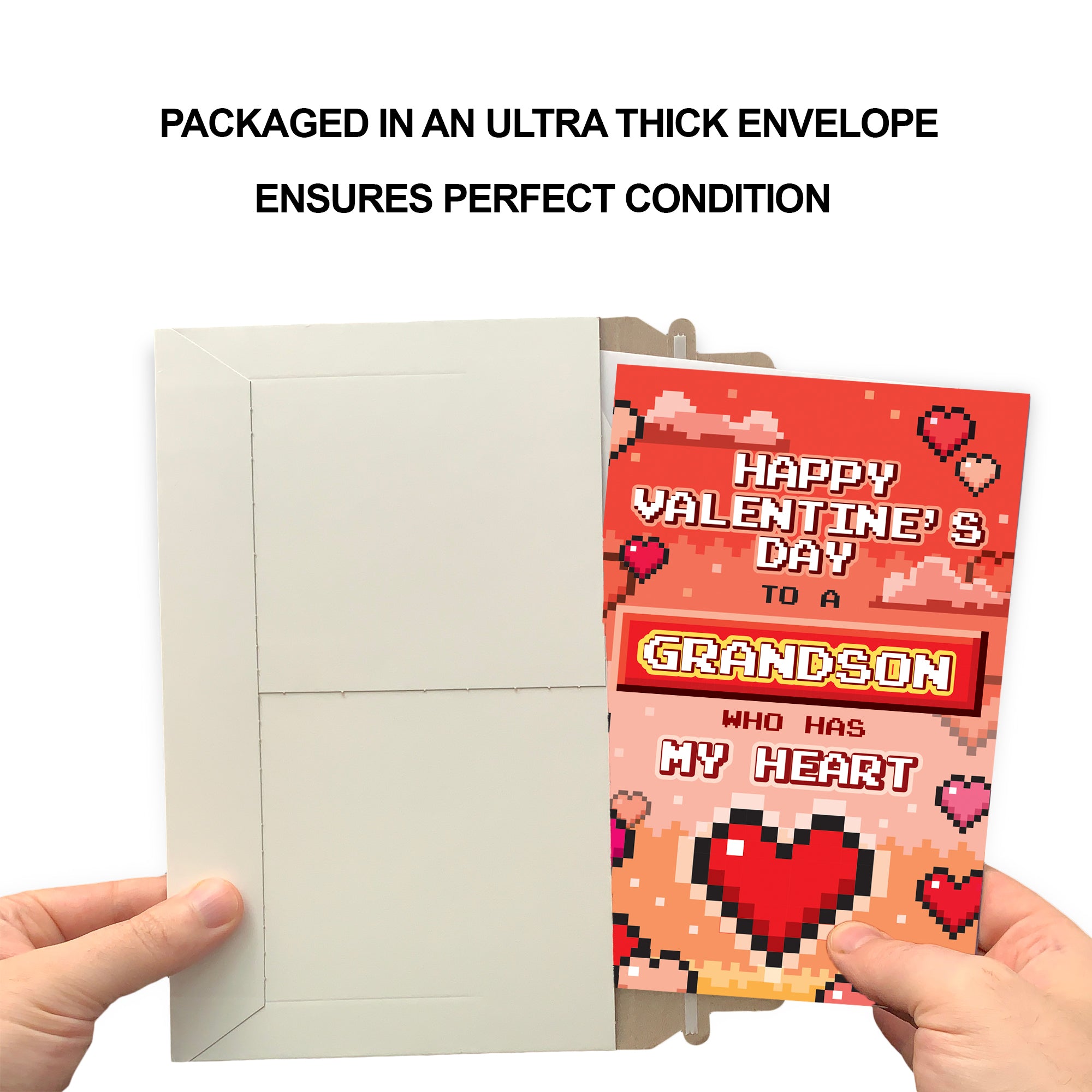 Valentine's Day Card For Grandson