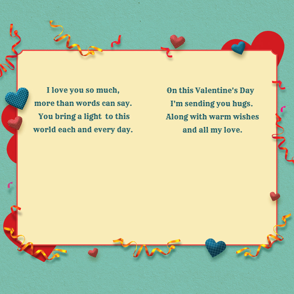 Valentine's Day Card For Grandson