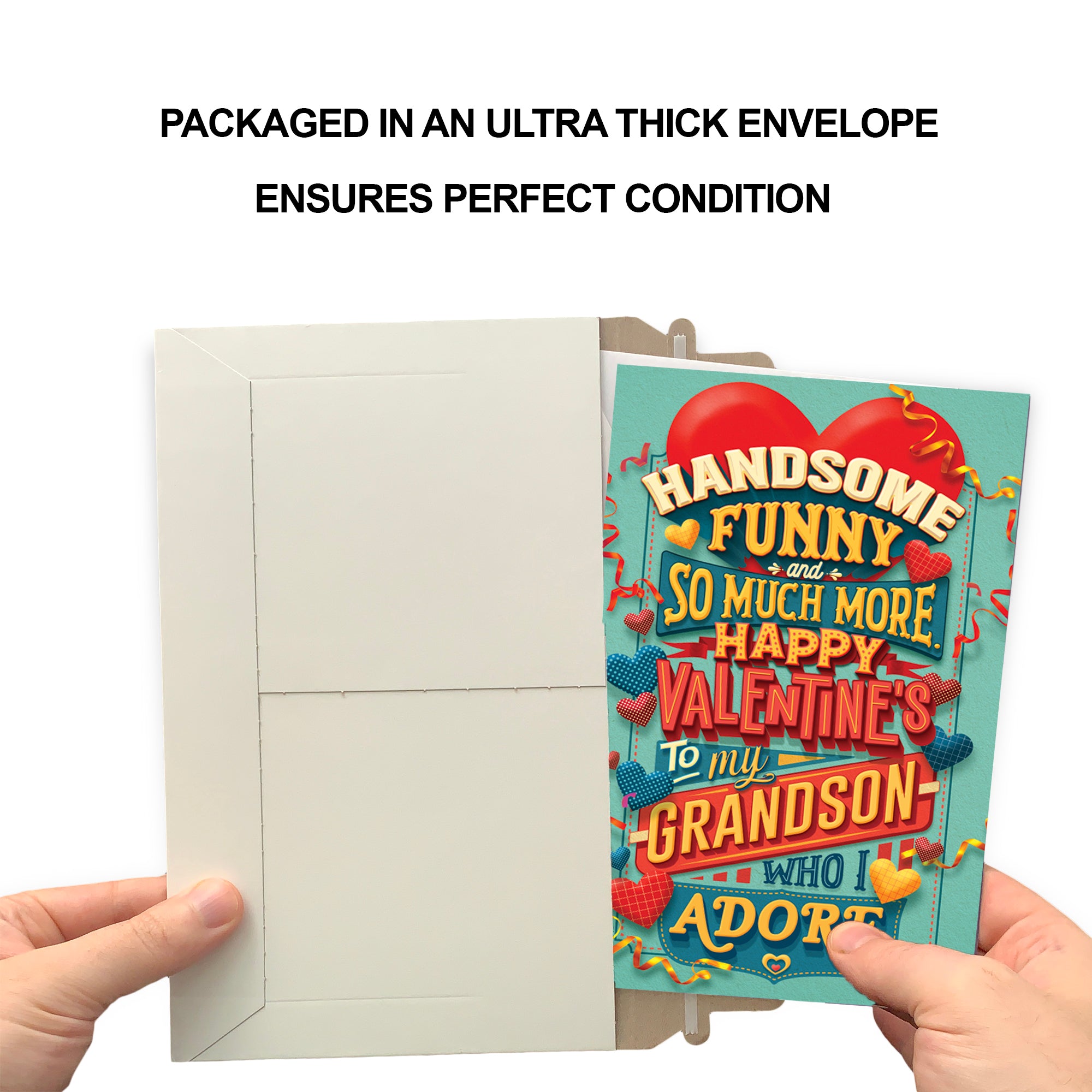 Valentine's Day Card For Grandson