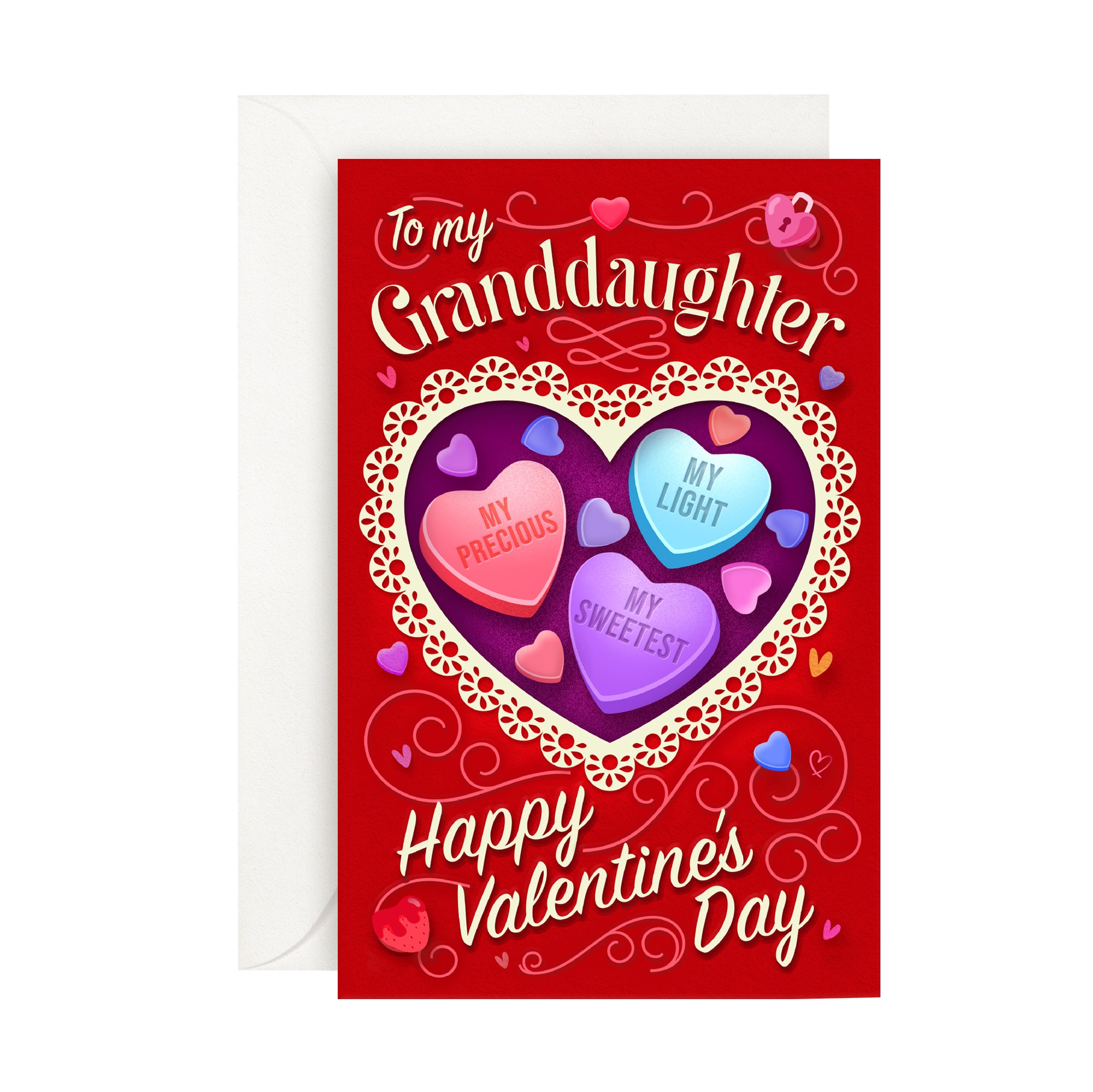 Granddaughter Valentine's Card