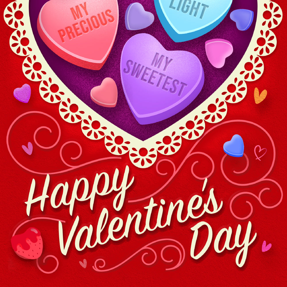 Granddaughter Valentine's Card