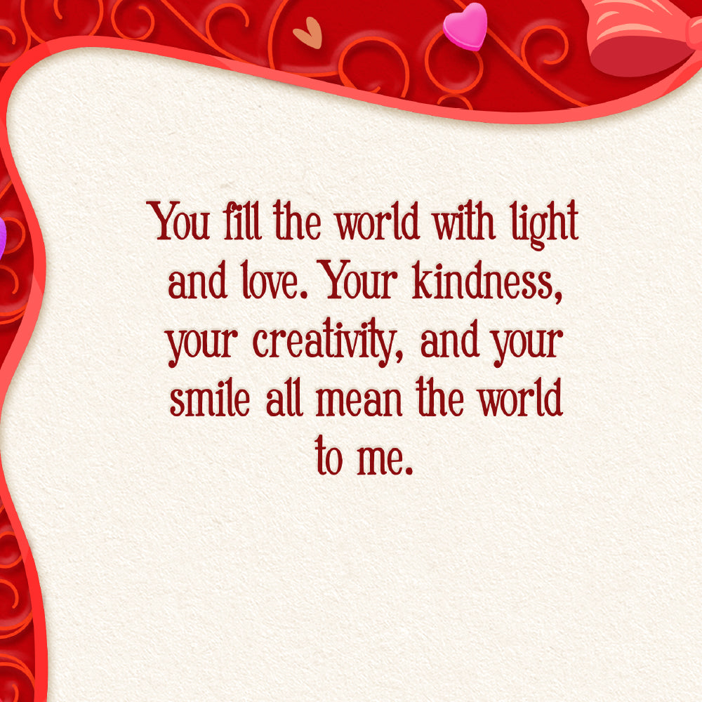 Granddaughter Valentine's Card